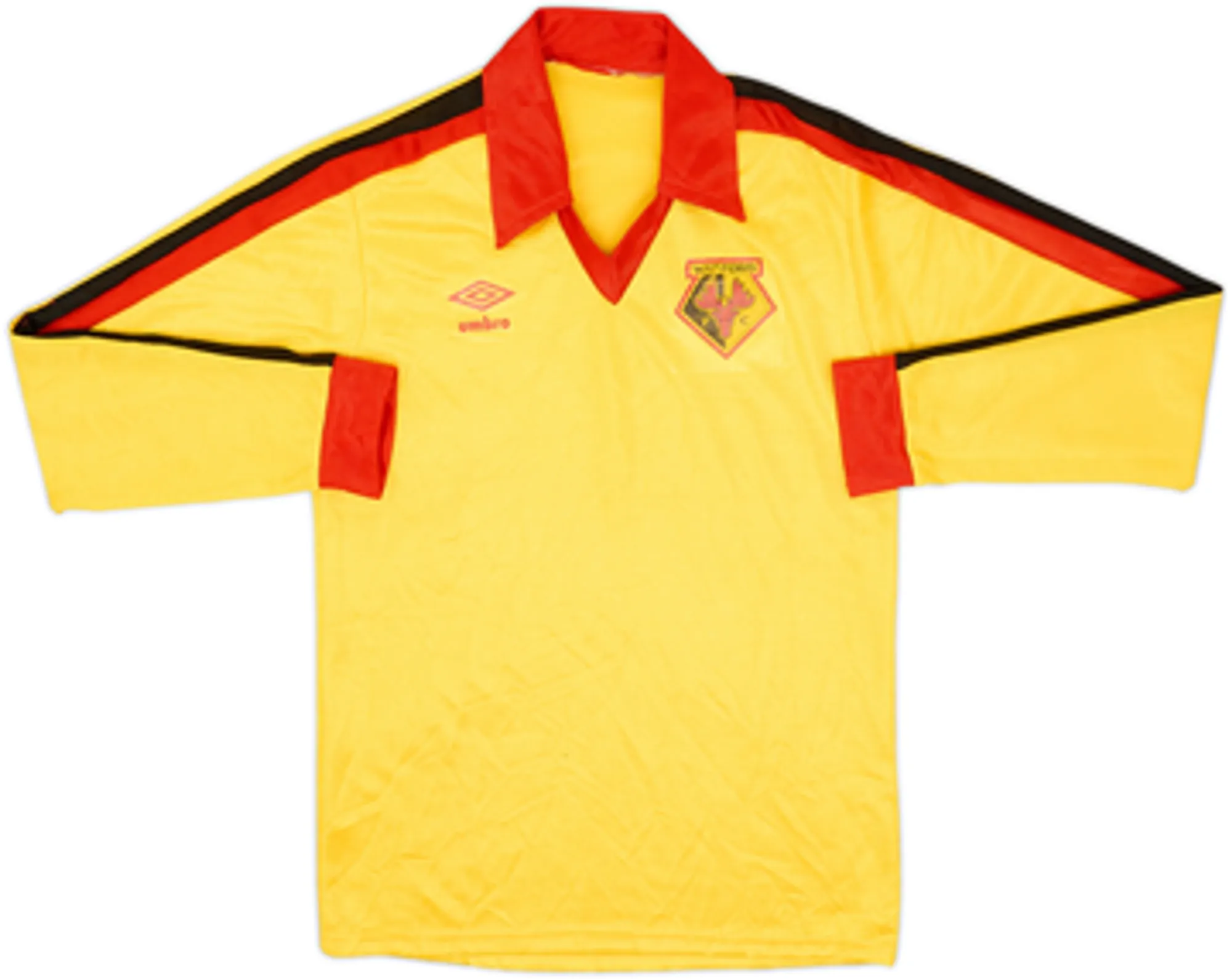1978-82 Watford Home L/S Shirt - 7/10 - (M)