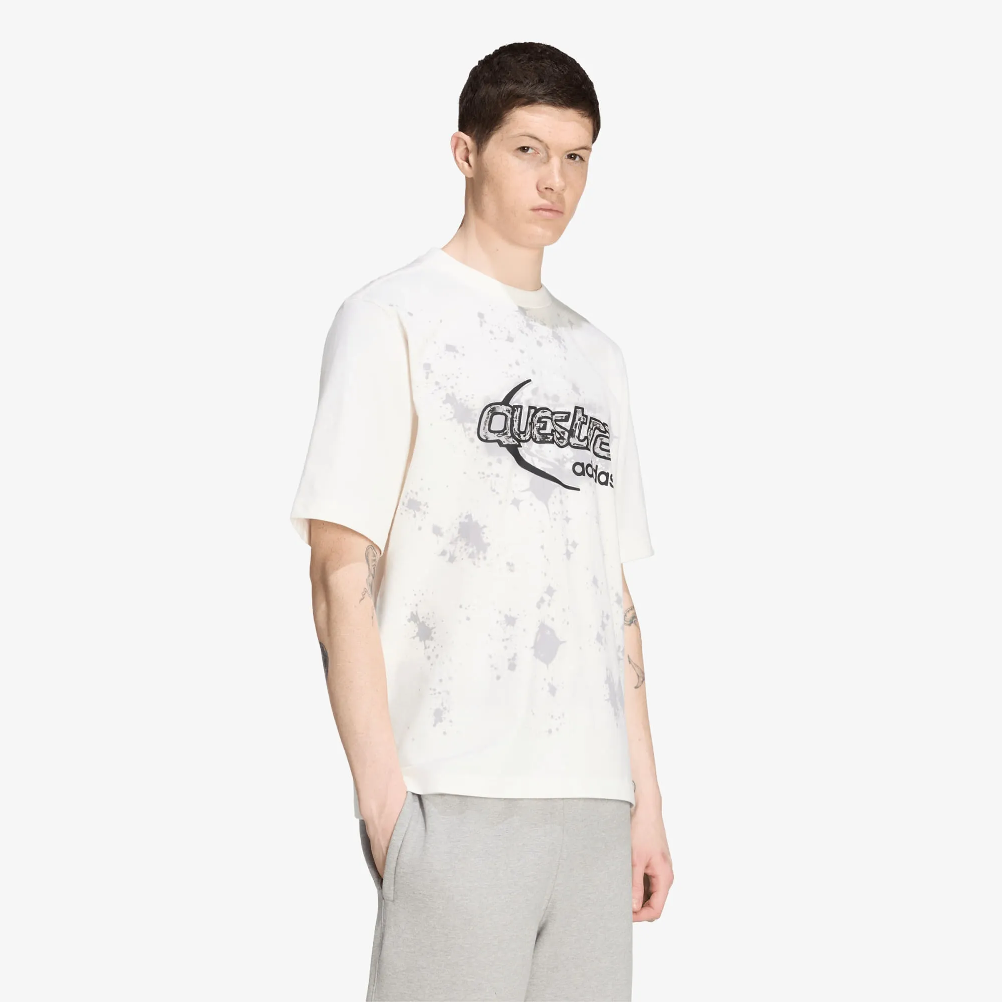 T-Shirt Adidas Adilenium Season 5 Questra Graphic T-Shirt Off White S