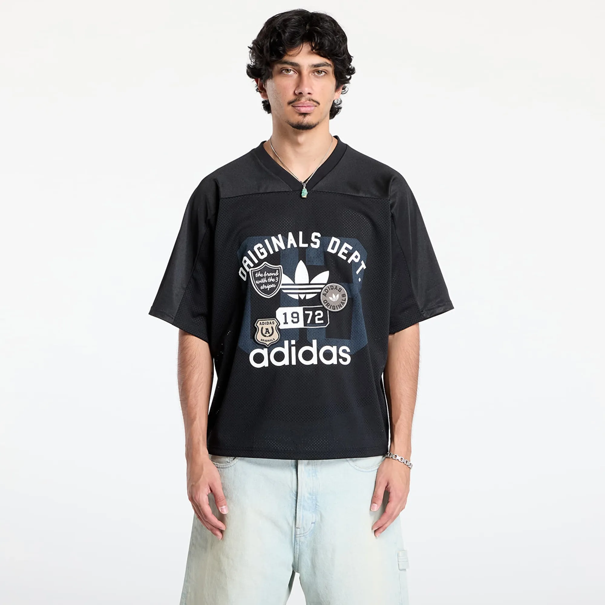 T-Shirt Adidas Originals Dept. Graphic Mesh Jersey Black M