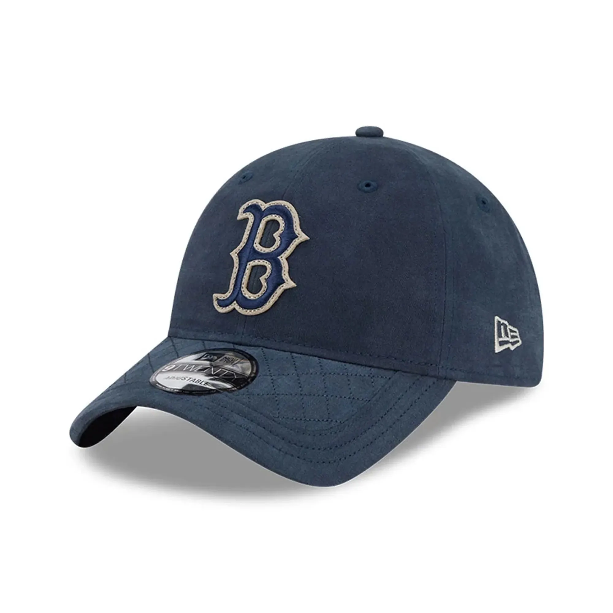 Boston Red Sox MLB Quilted Navy 9TWENTY Adjustable Cap New Era Cap adult unisex