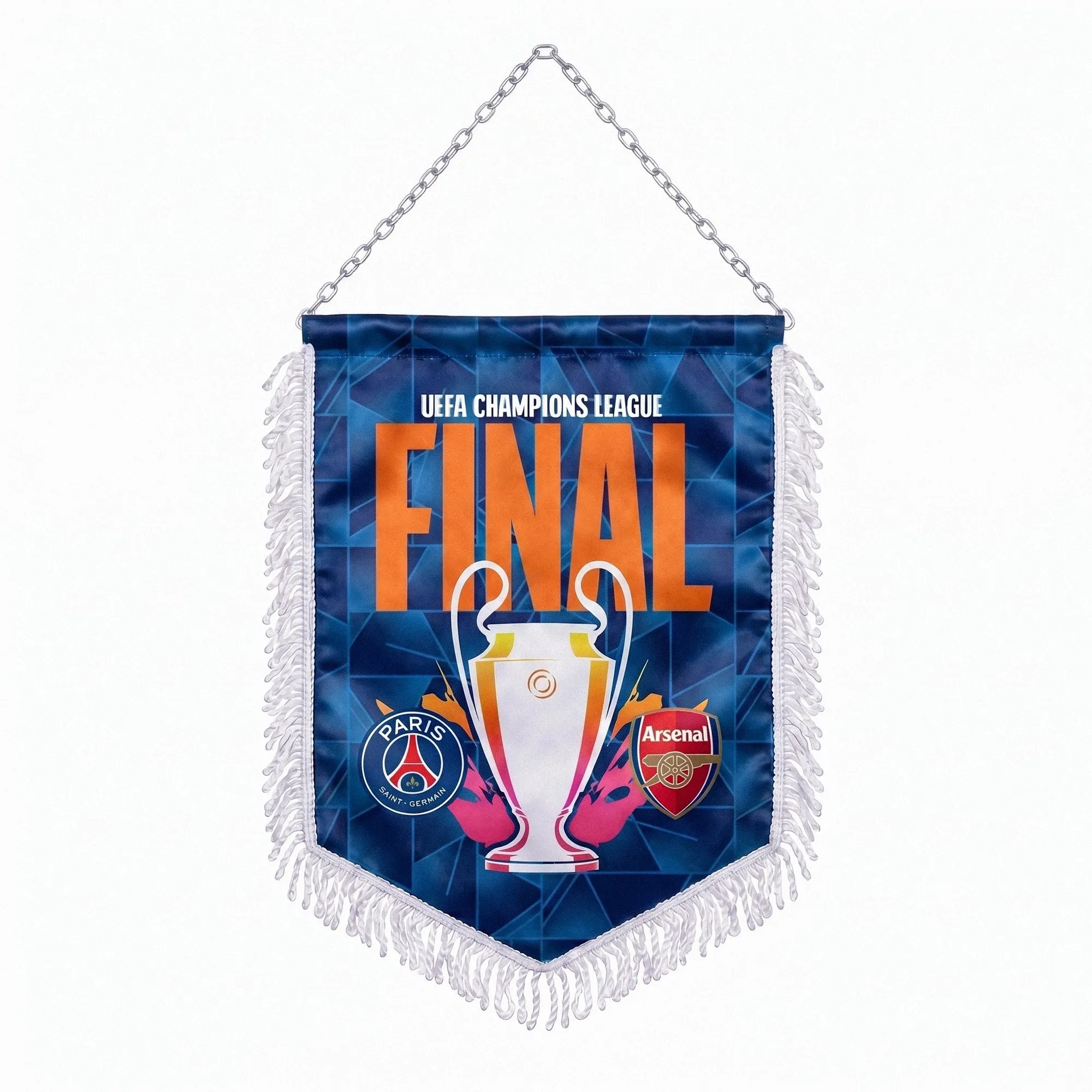 Paris Saint-Germain UCL Finalist Budapest 2026 Friendship Pennant - Blue