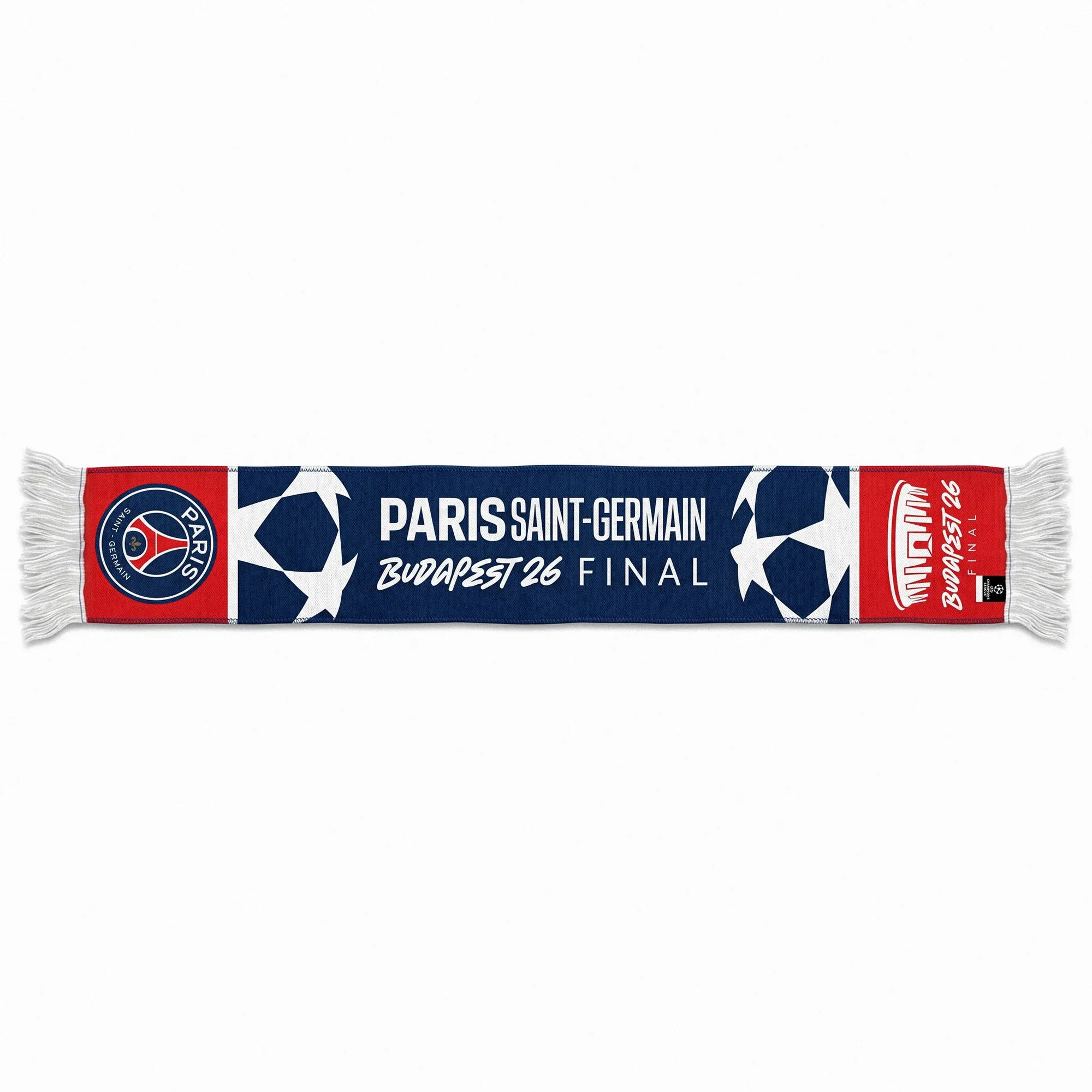 Paris Saint-Germain UCL Finalist Budapest 2026 Scarf - Navy