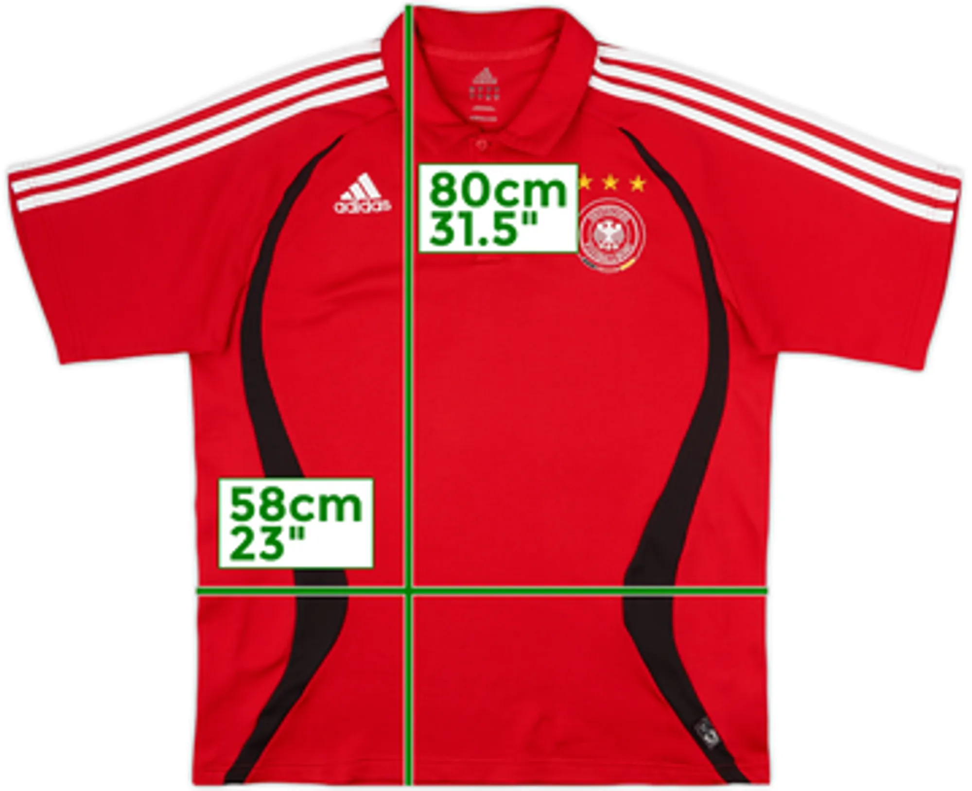 2006-07 Germany adidas Polo Shirt - 9/10 - (L)