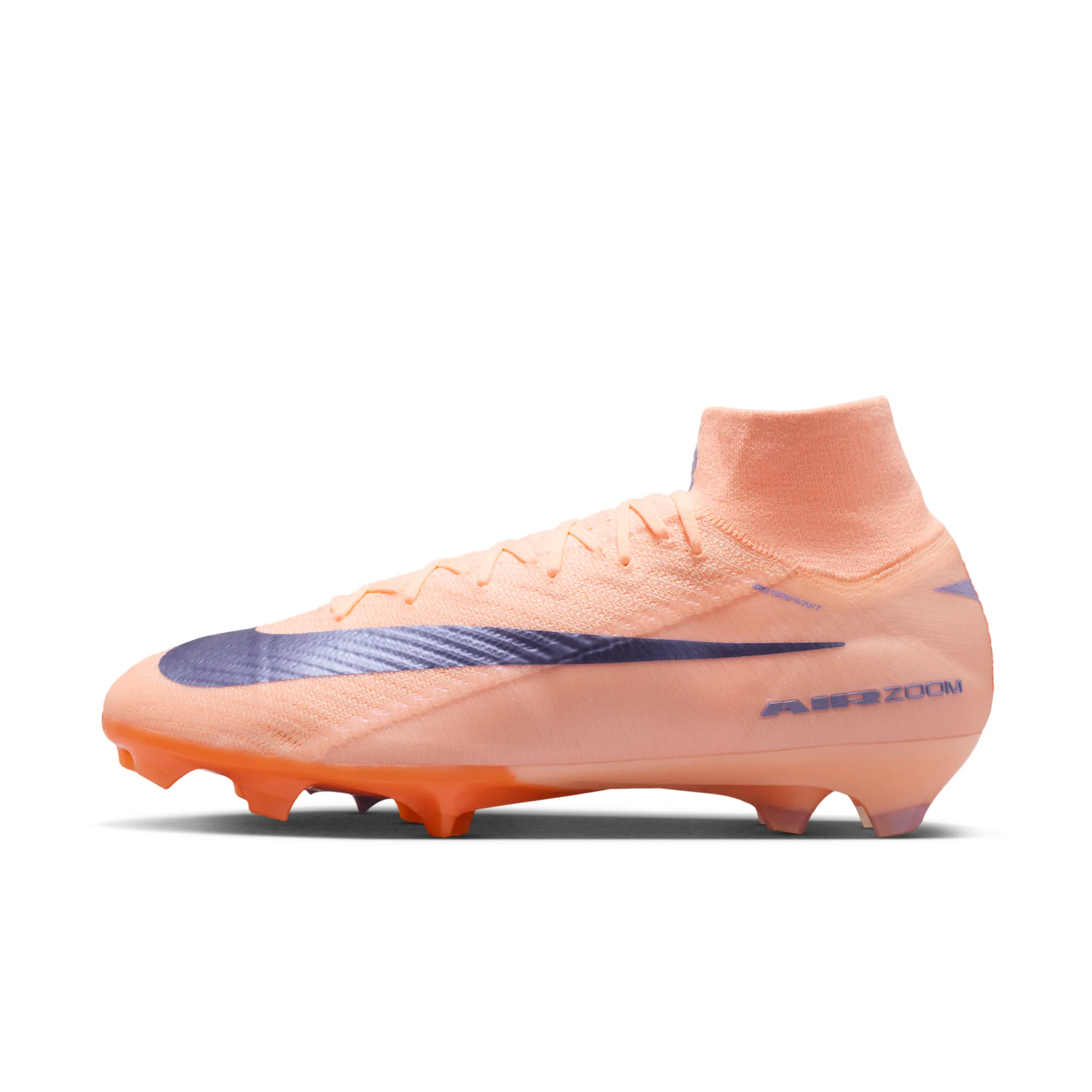 Nike Mercurial Superfly 10 Elite LV8 Firm-Ground High-Top Football Boots - Orange