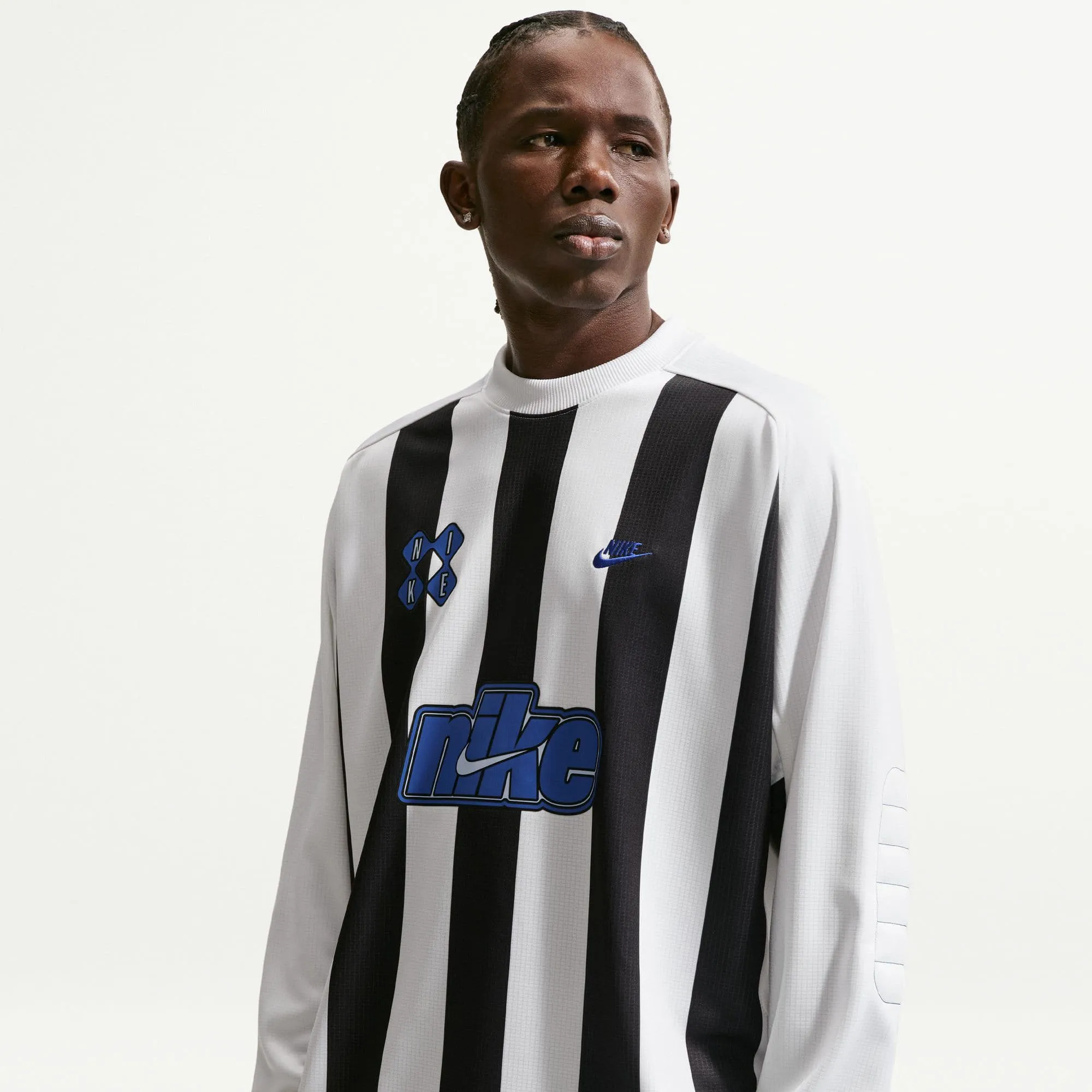 T-Shirt Nike Sportswear Club Men's Goalie Top Black/ White/ Game Royal Xxl