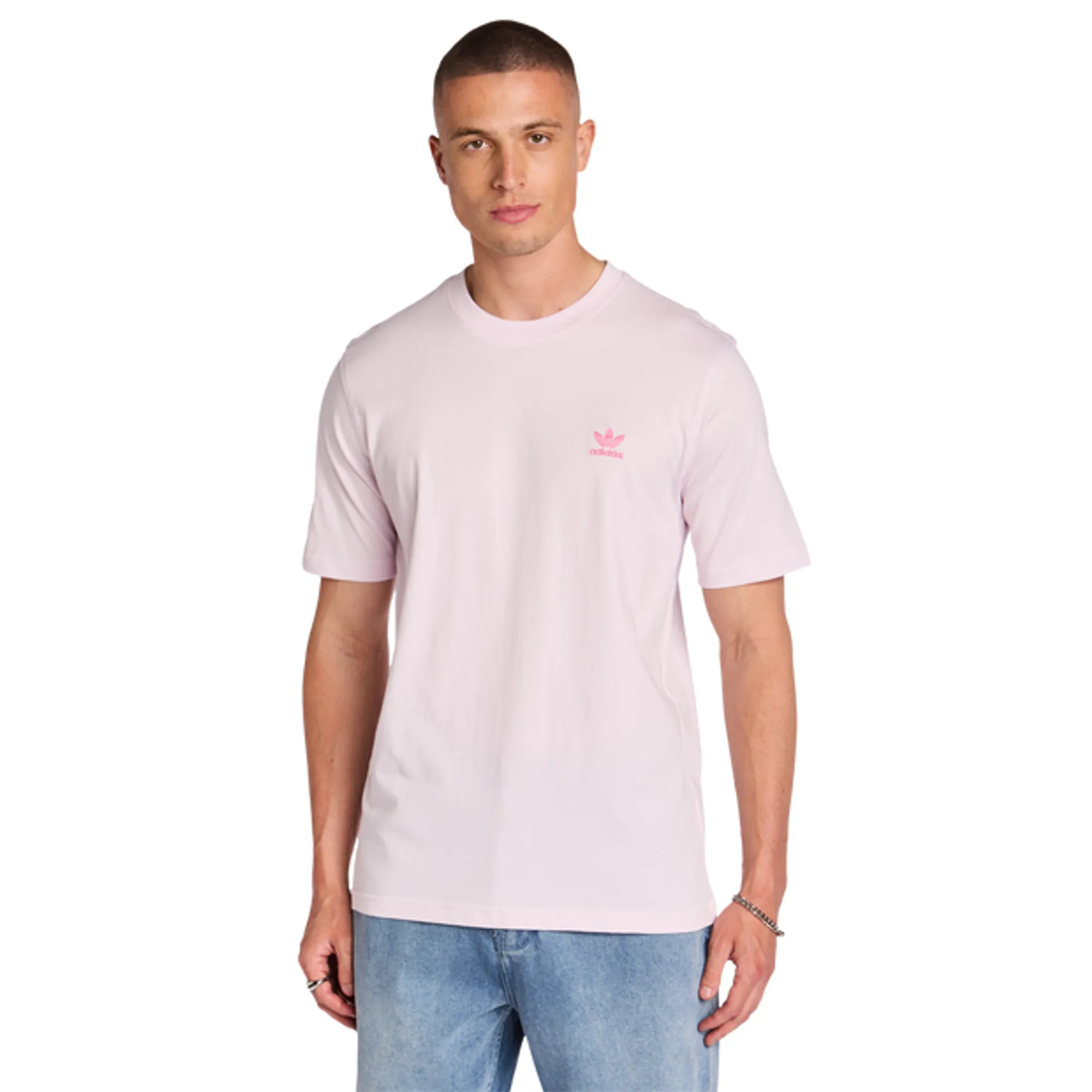 Adidas  Men T-Shirts - Pink