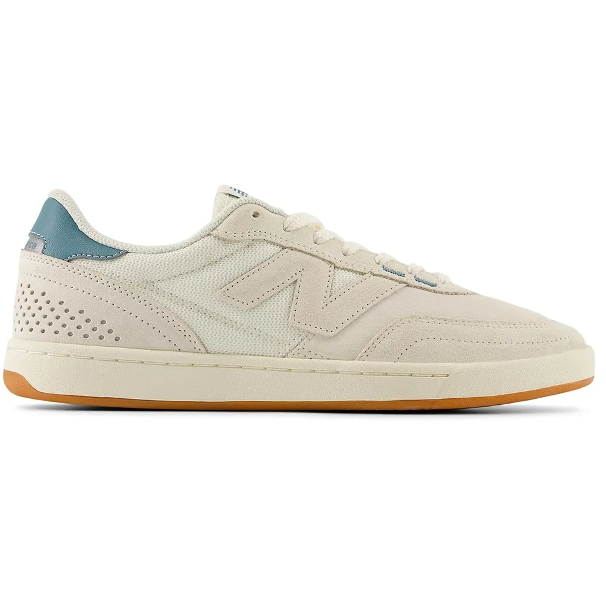 New Balance Unisex NB Numeric 440v2 in White/Blue Suede/Mesh