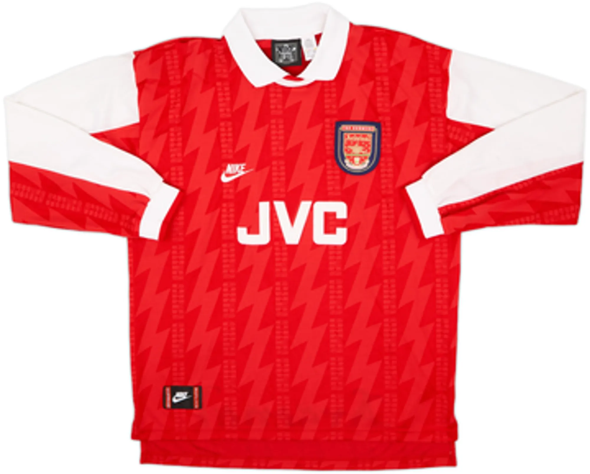 1994-96 Arsenal Home L/S Shirt Adams #6 - 10/10 - (XL)