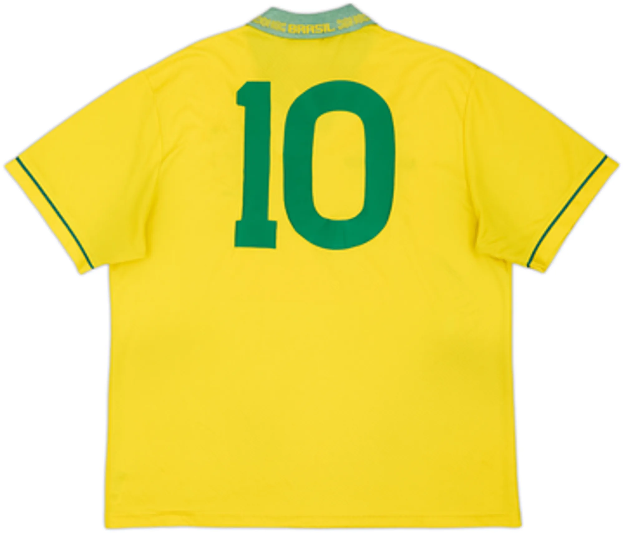 1993-94 Brazil Home Shirt #10 - 5/10 - (XL)