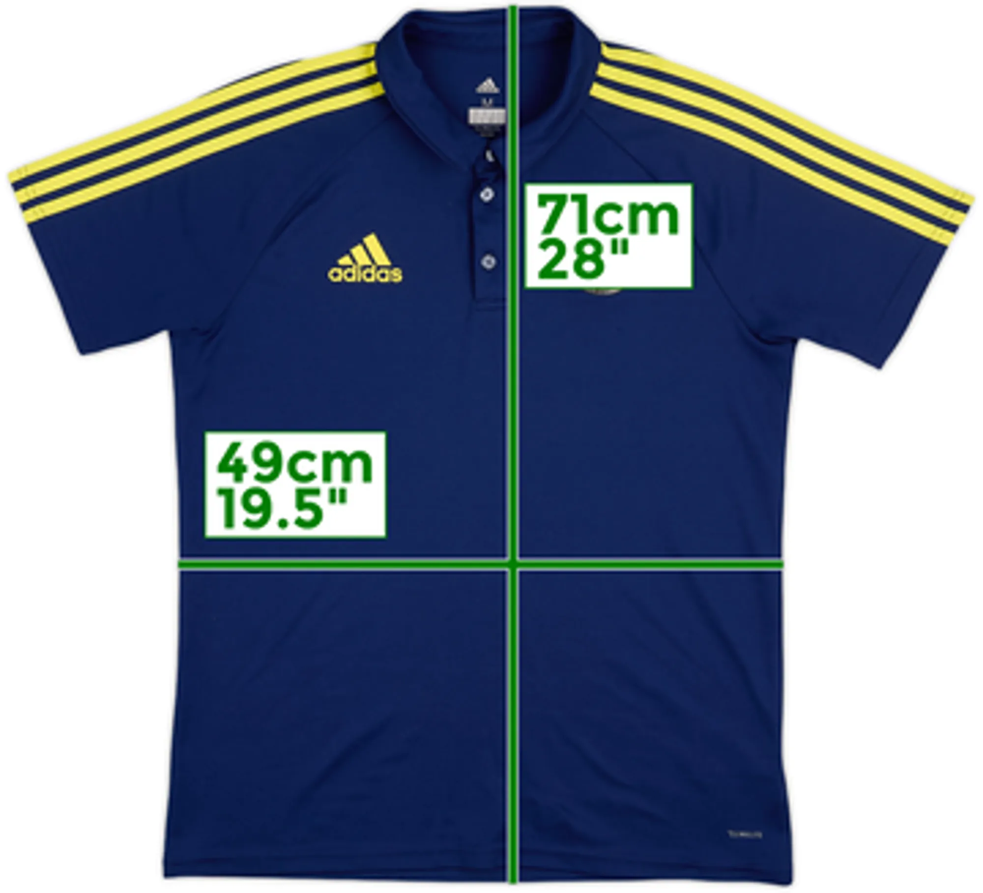 2017-18 Fenerbahce adidas Polo Shirt - 5/10 - (M)