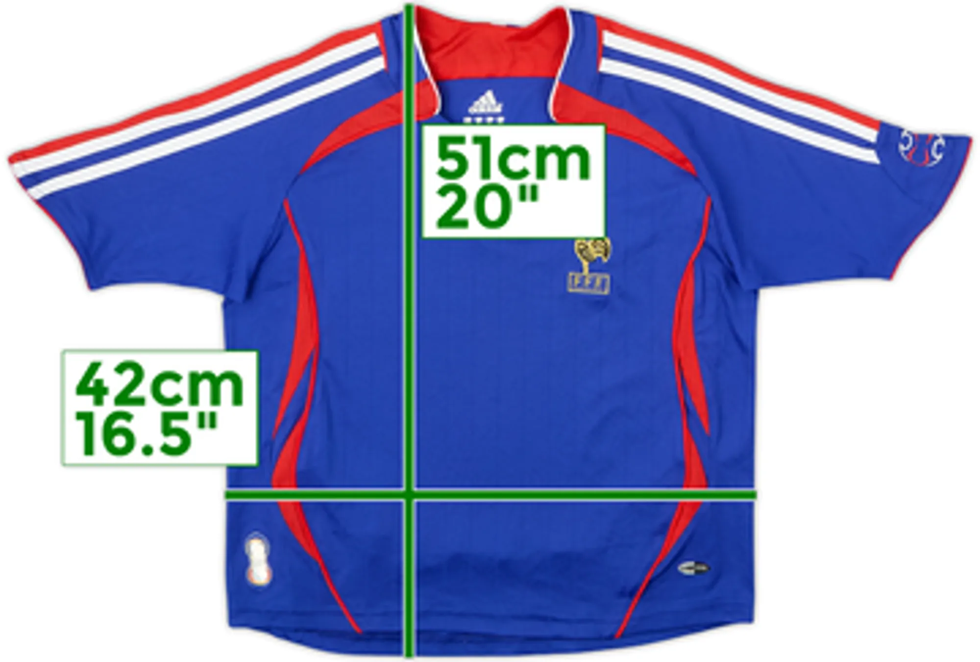 2006-07 France Home Shirt - 8/10 - (7-8 Years)