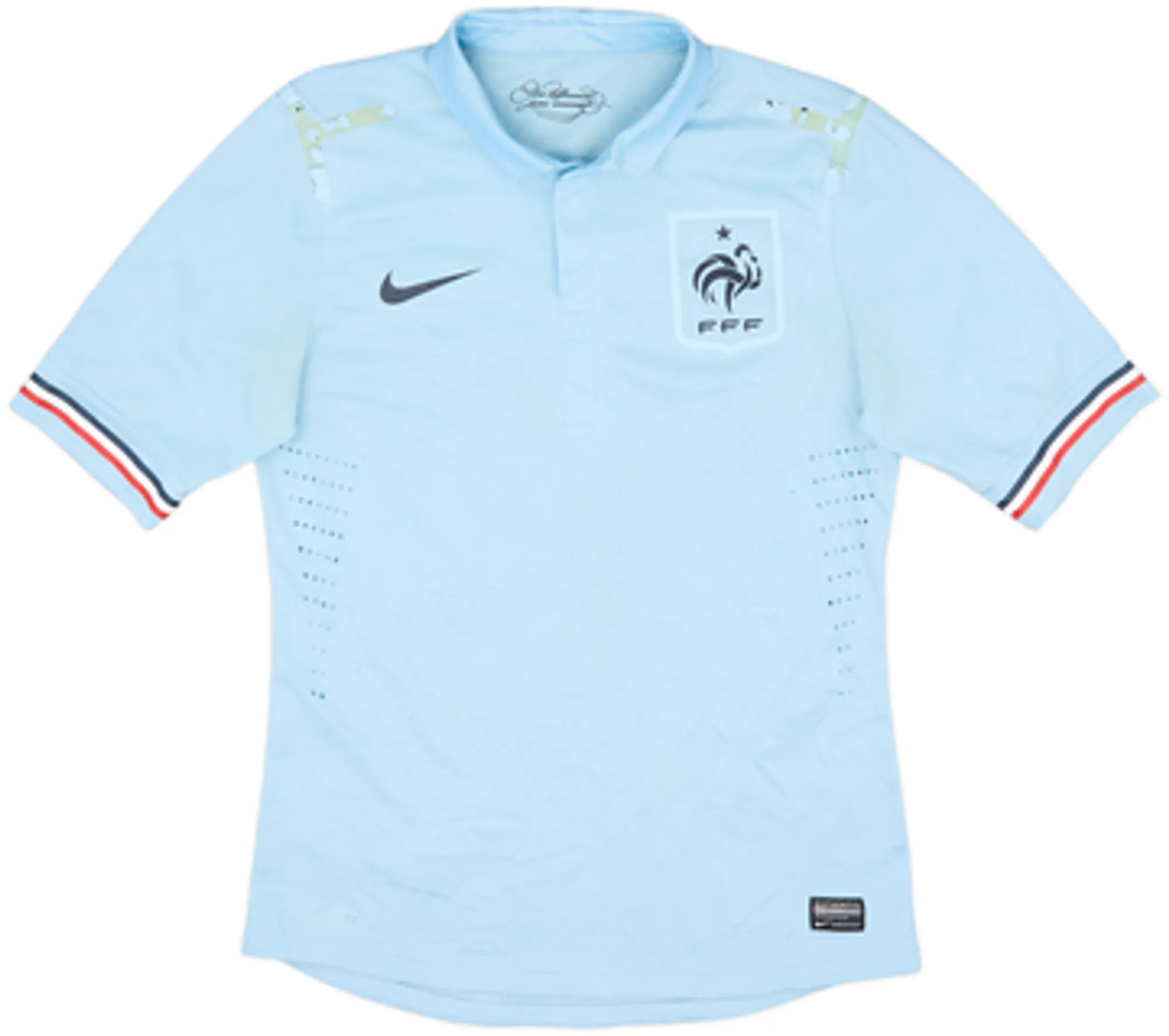 2013-14 France Player Issue Away Shirt O. Letang #14 - 4/10 - (L)