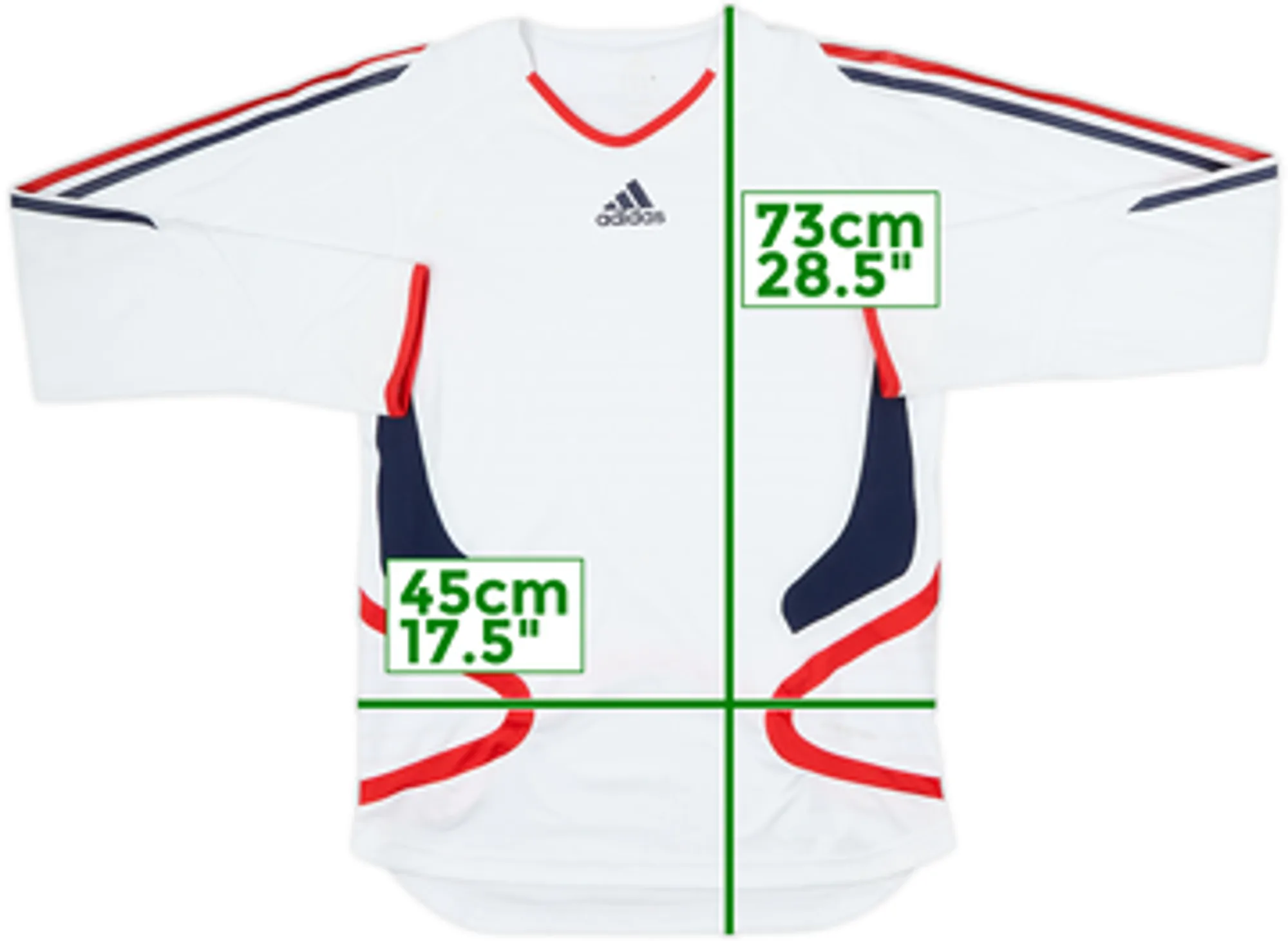 2005-06 France adidas Formotion Training L/S Shirt - 6/10 - (M)