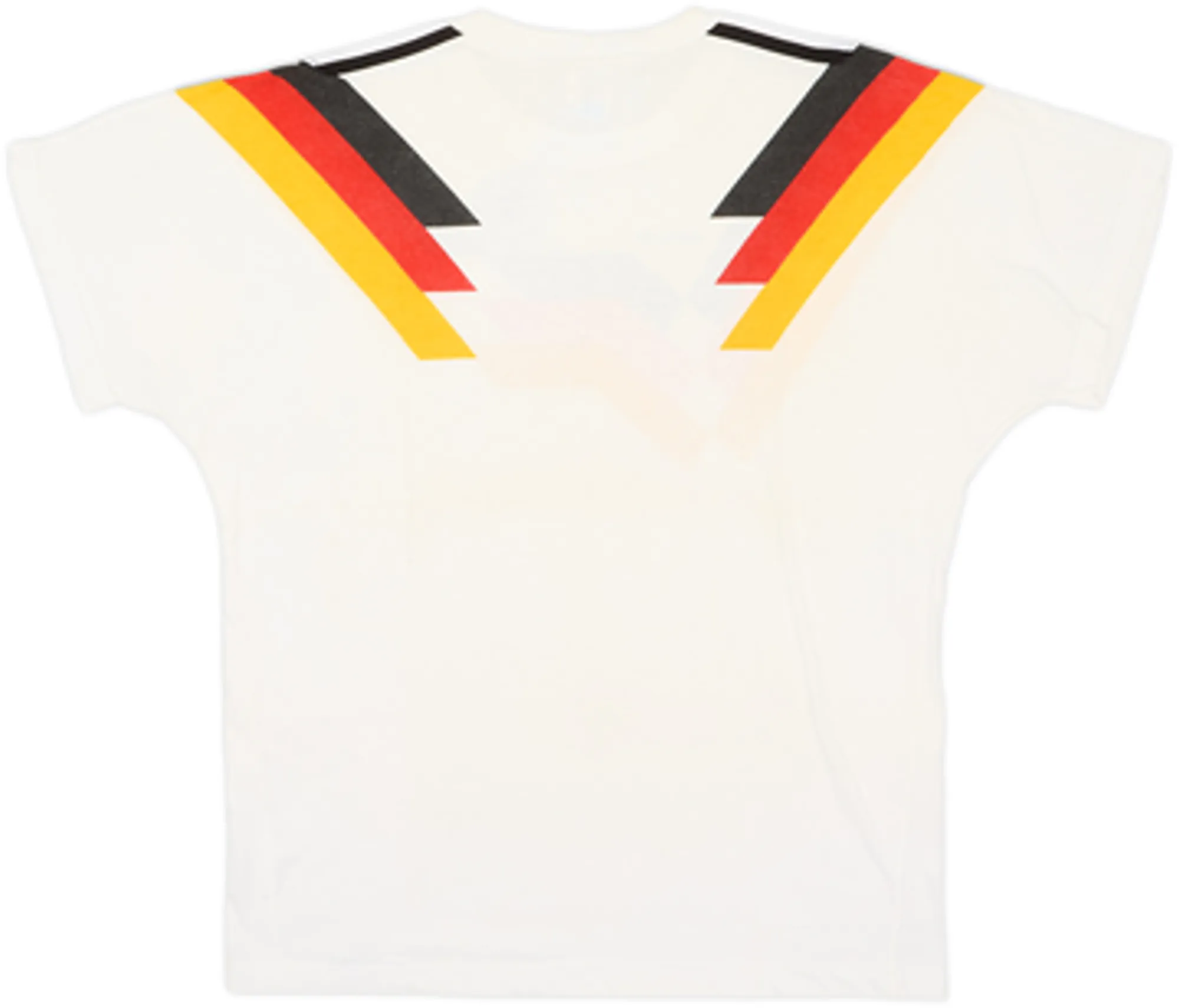 1988-91 West Germany adidas Cotton Tee - 6/10 - (Y)