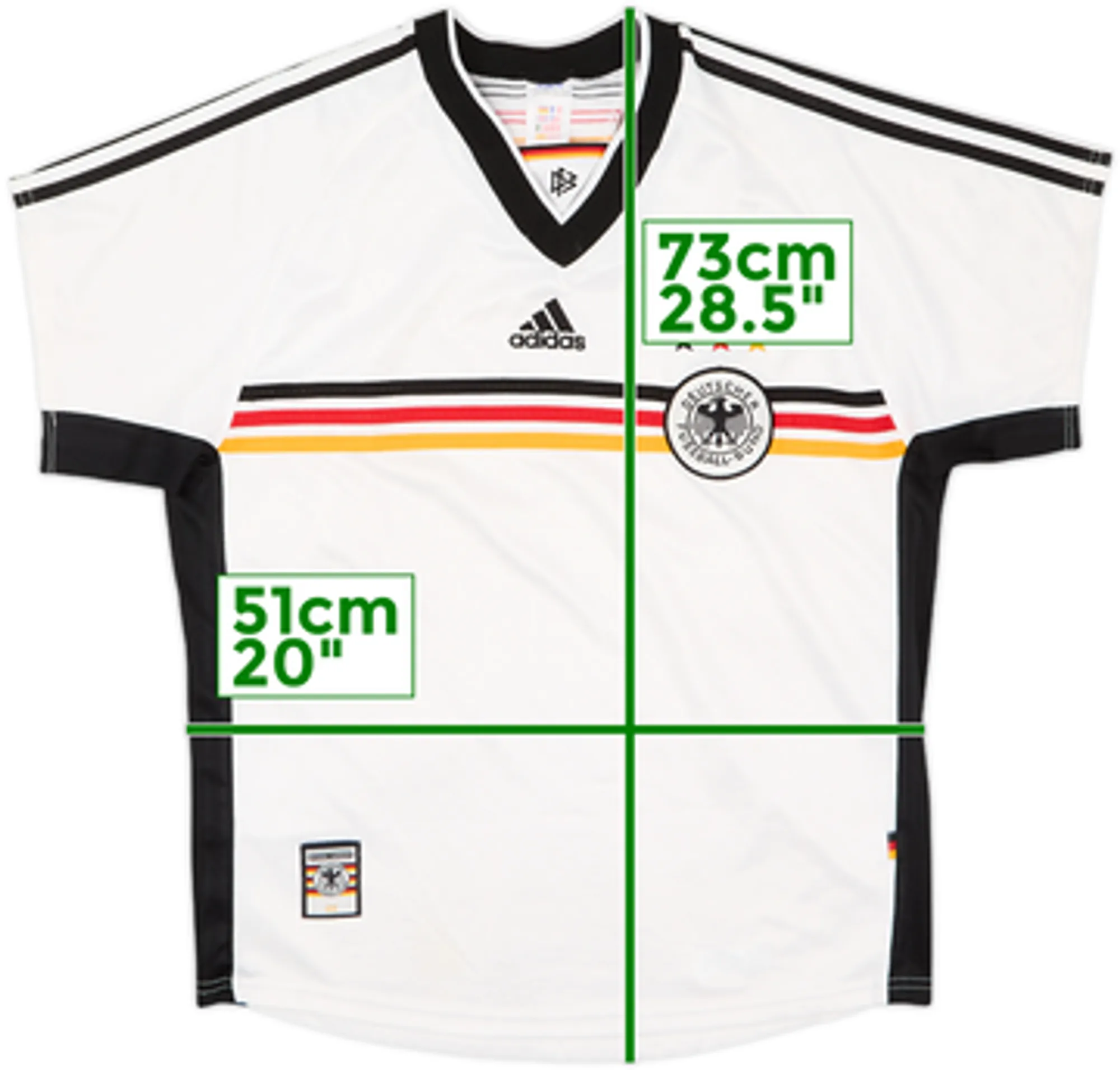 1998-00 Germany Home Shirt - 4/10 - (M)