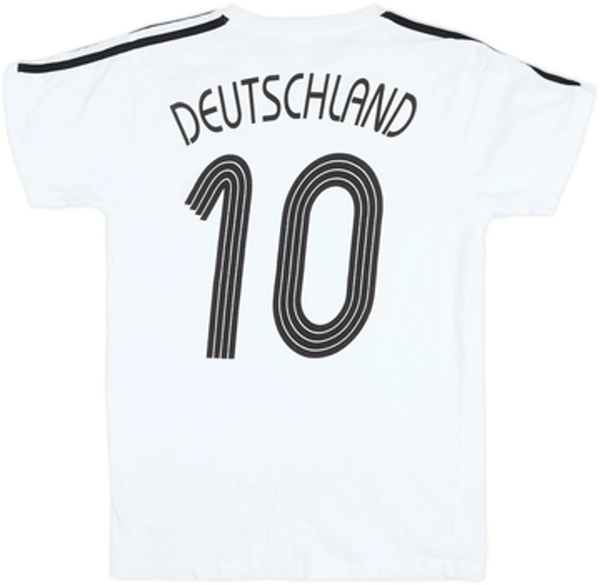 2005 Germany adidas Cotton Tee Deutschland #10 - 8/10 - (Women's L)