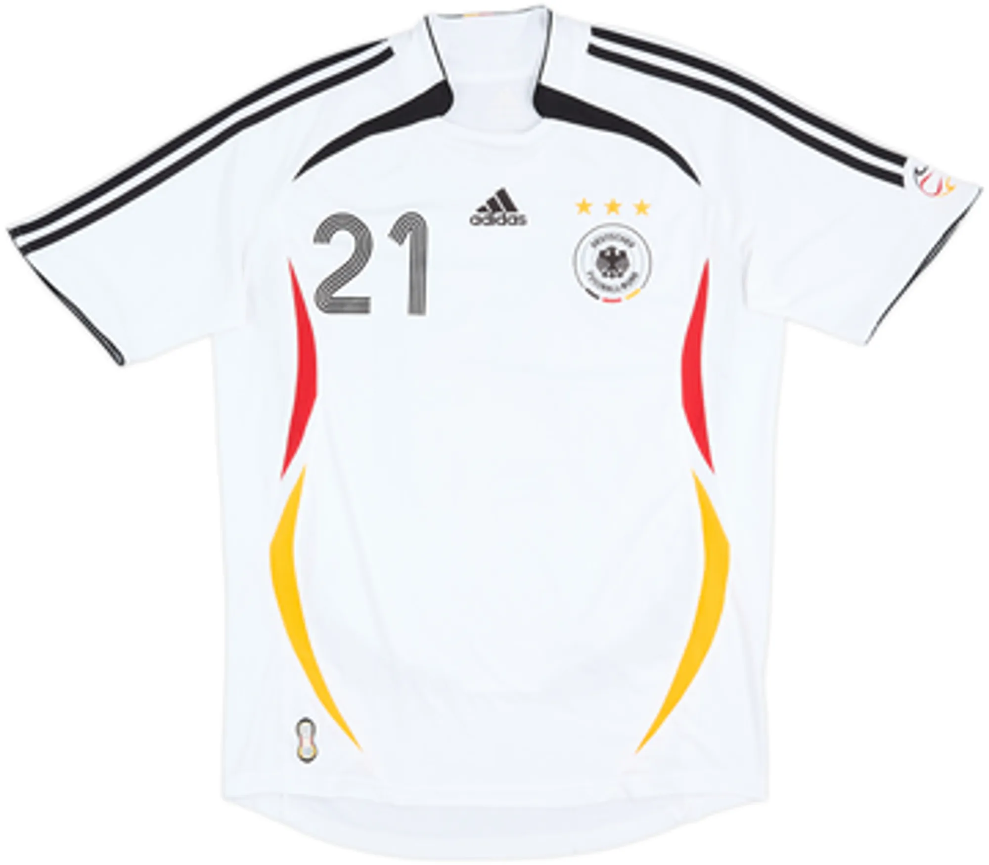 2005-07 Germany Home Shirt Lahm #21 - 6/10 - (M)