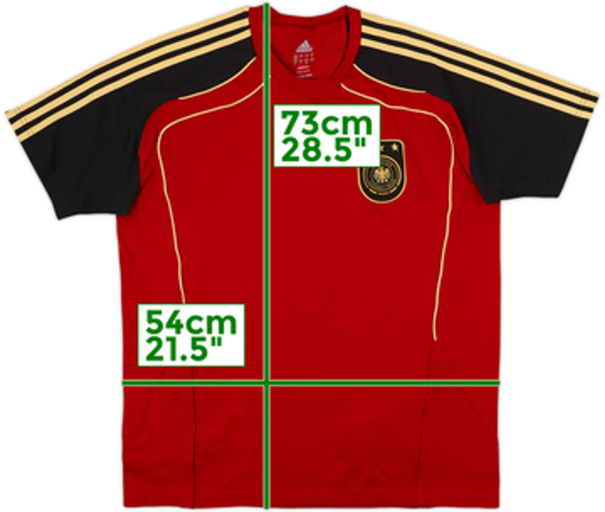 2009-10 Germany adidas Cotton Tee - 6/10 - (L)