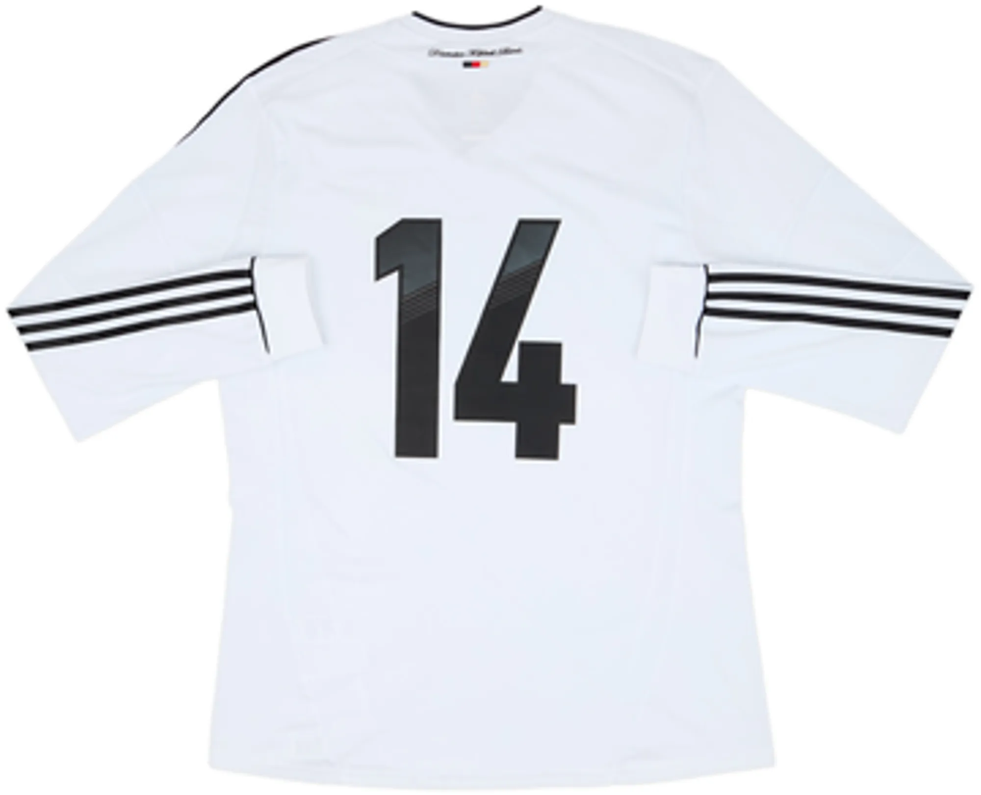 2010-11 Germany Formotion Player Issue Home L/S Shirt #14 - 8/10 - (XL)