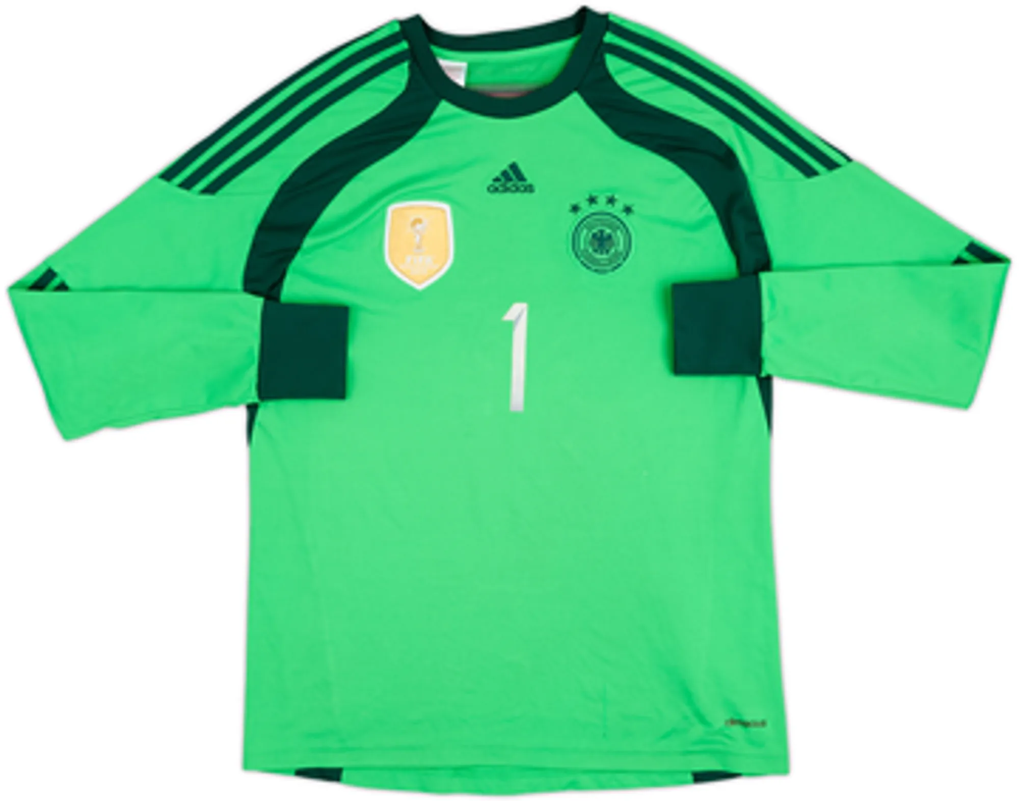 2014-15 Germany GK Shirt Neuer #1 - 5/10 - (XL.Boys)