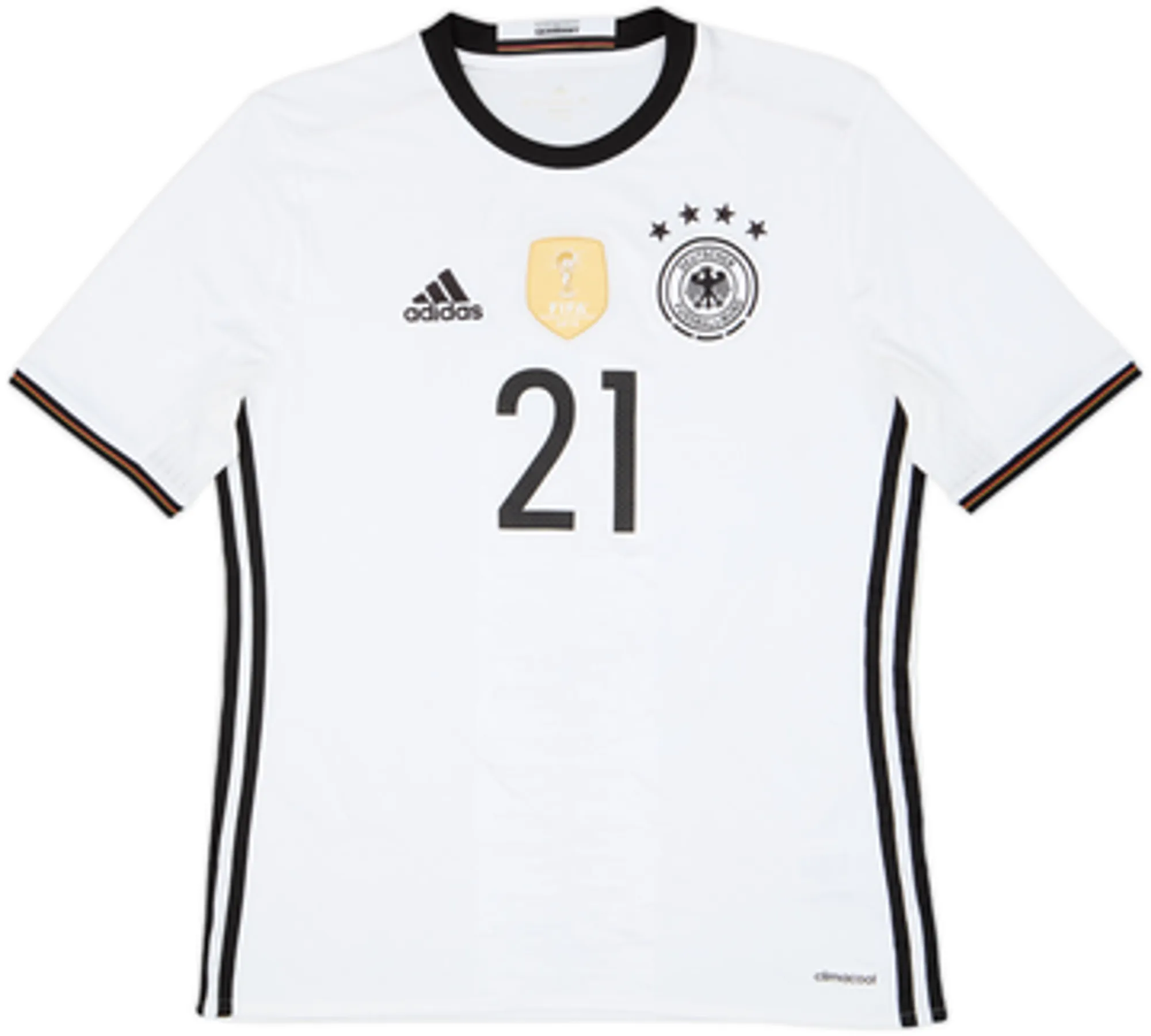 2015-16 Germany Home Shirt Kimmich #21 - 8/10 - (XL.Boys)