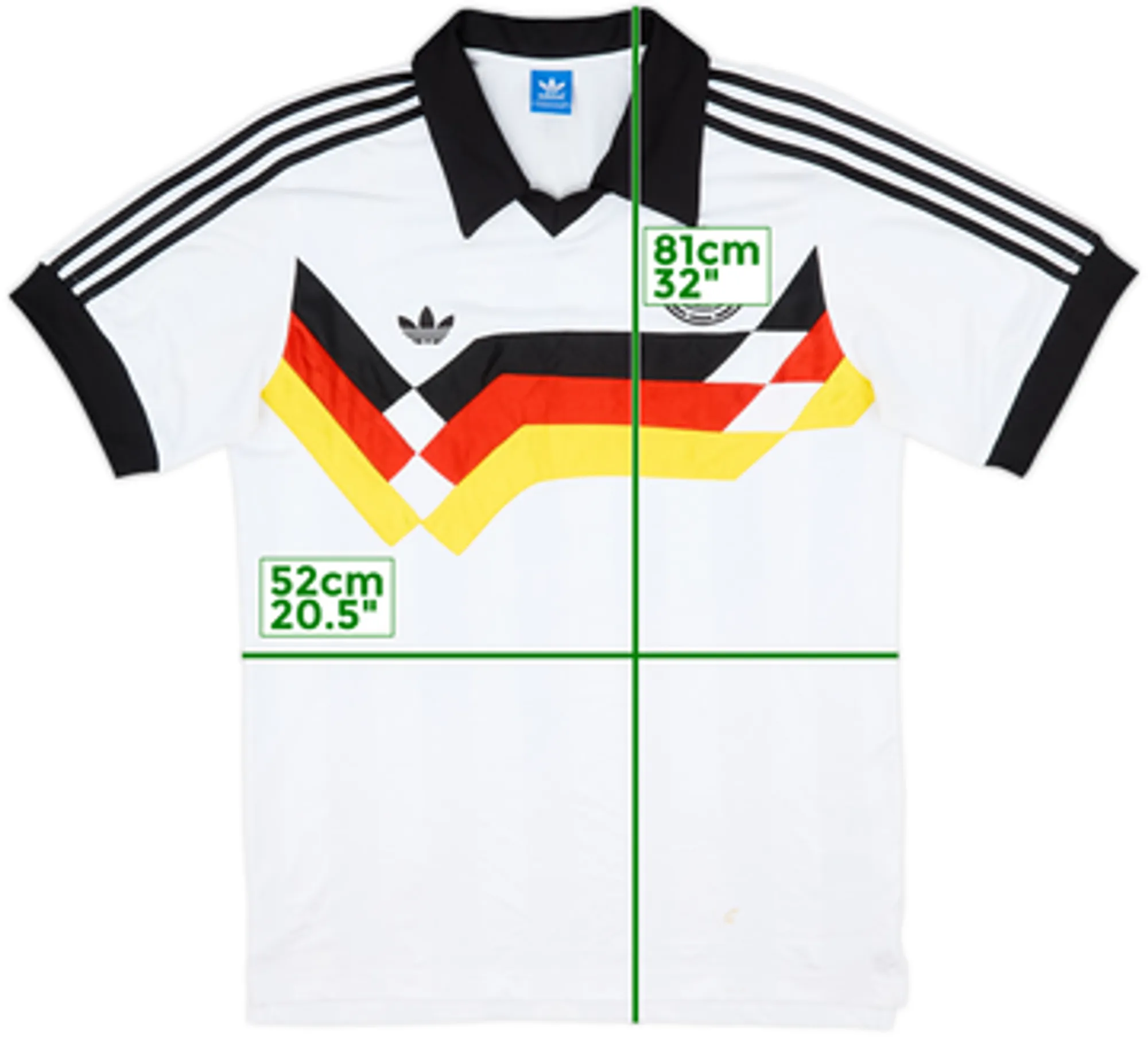 2016-17 Germany adidas Originals '88' Retro Shirt - 8/10 - (M)