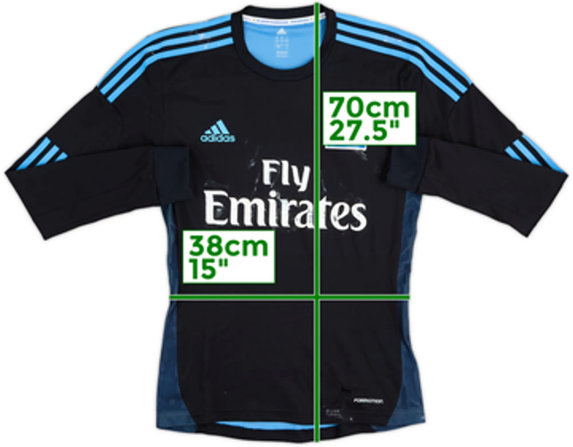 2013-14 Hamburg Player Issue Away L/S Shirt - 4/10 - (S)