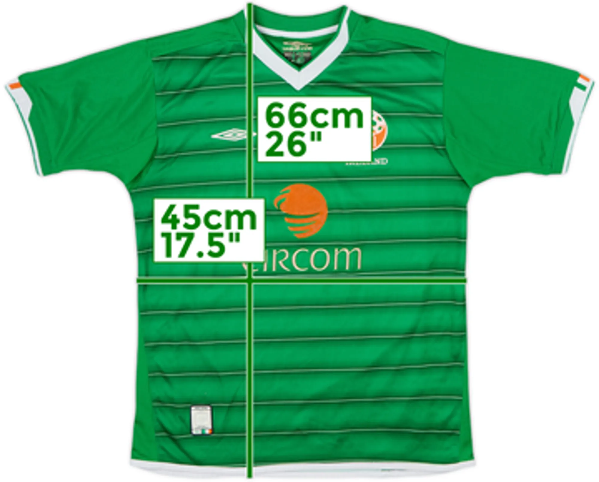 2003-04 Ireland Home Shirt - 6/10 - (XL.Boys)