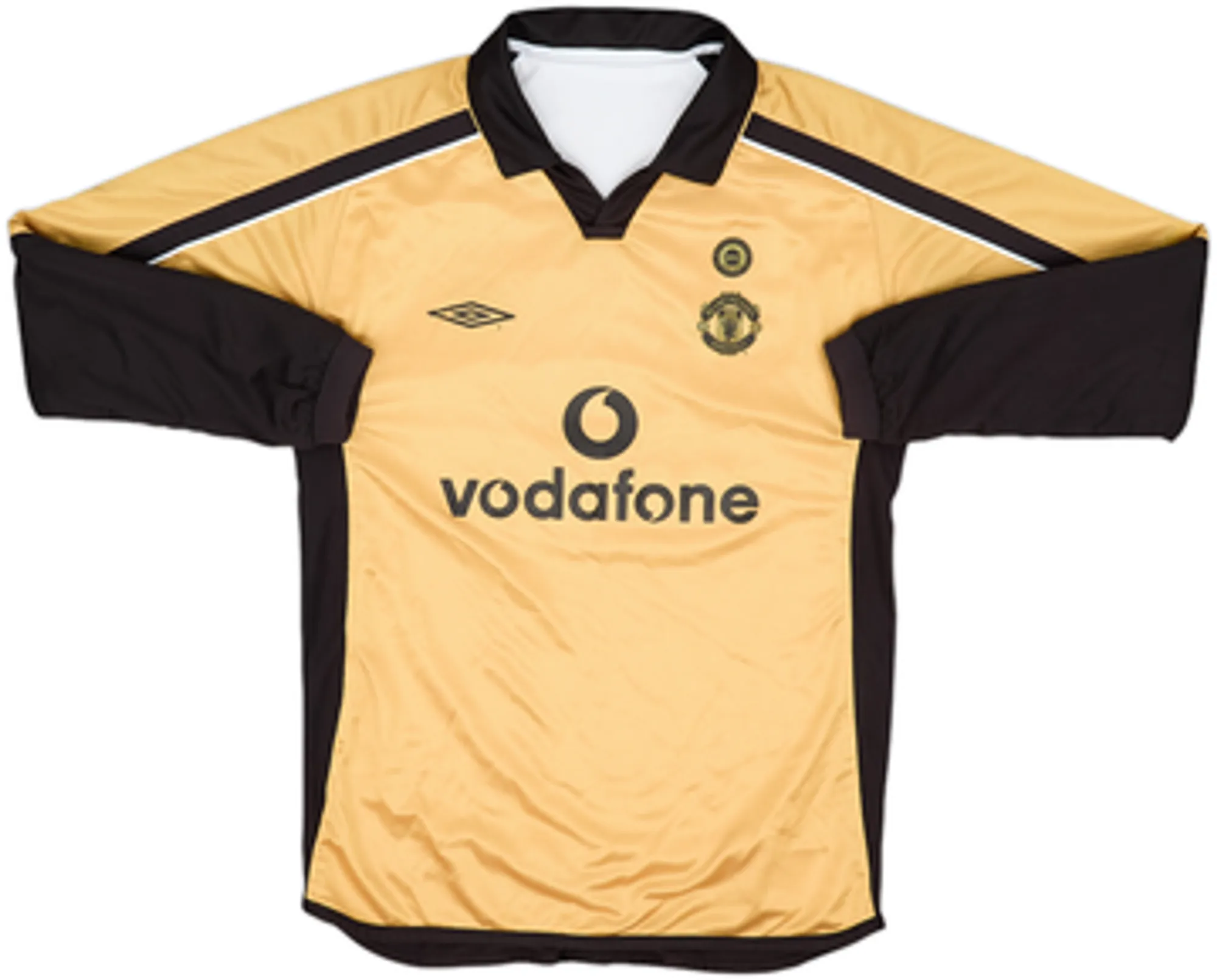 2001-02 Manchester United Centenary Away/Third L/S Shirt - 6/10 - (M.Boys)