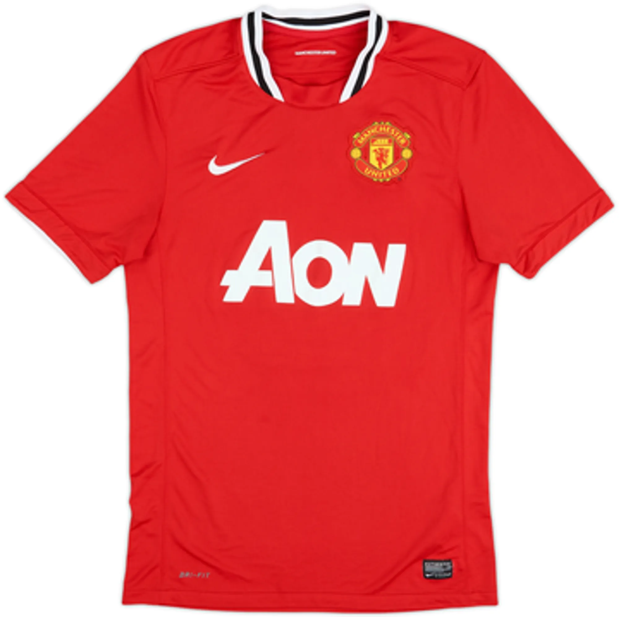 2011-12 Manchester United Home Shirt Fabio #20 - 7/10 - (S)