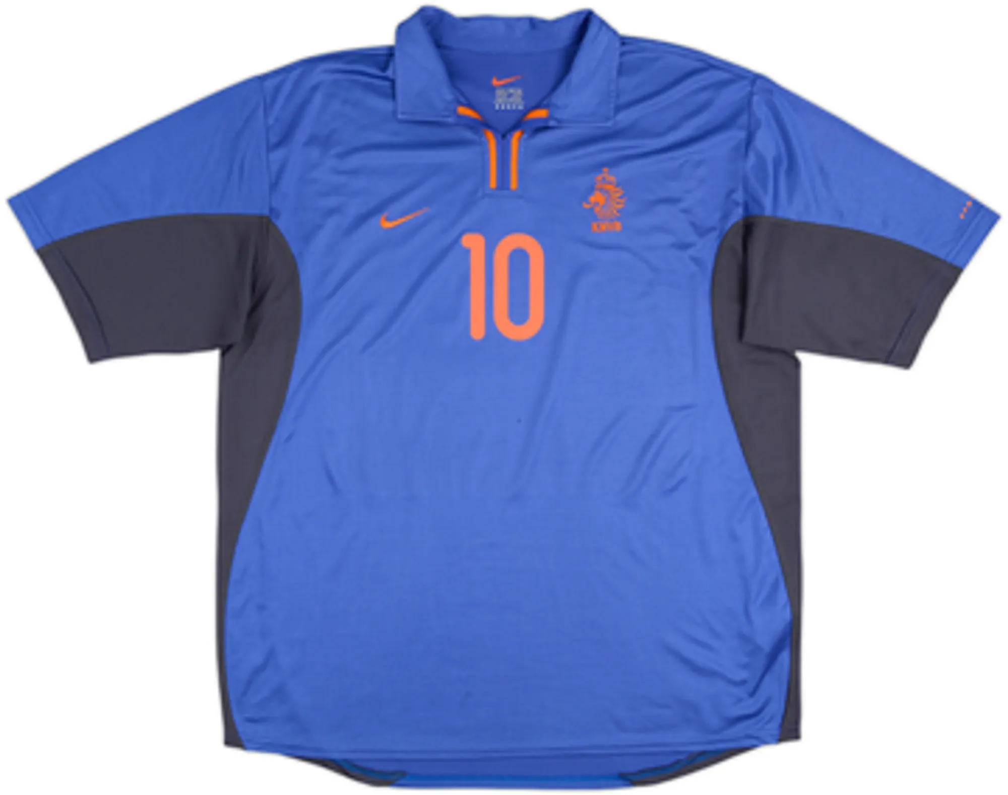 2000-02 Netherlands Away Shirt Bergkamp #10 - 6/10 - (XL)