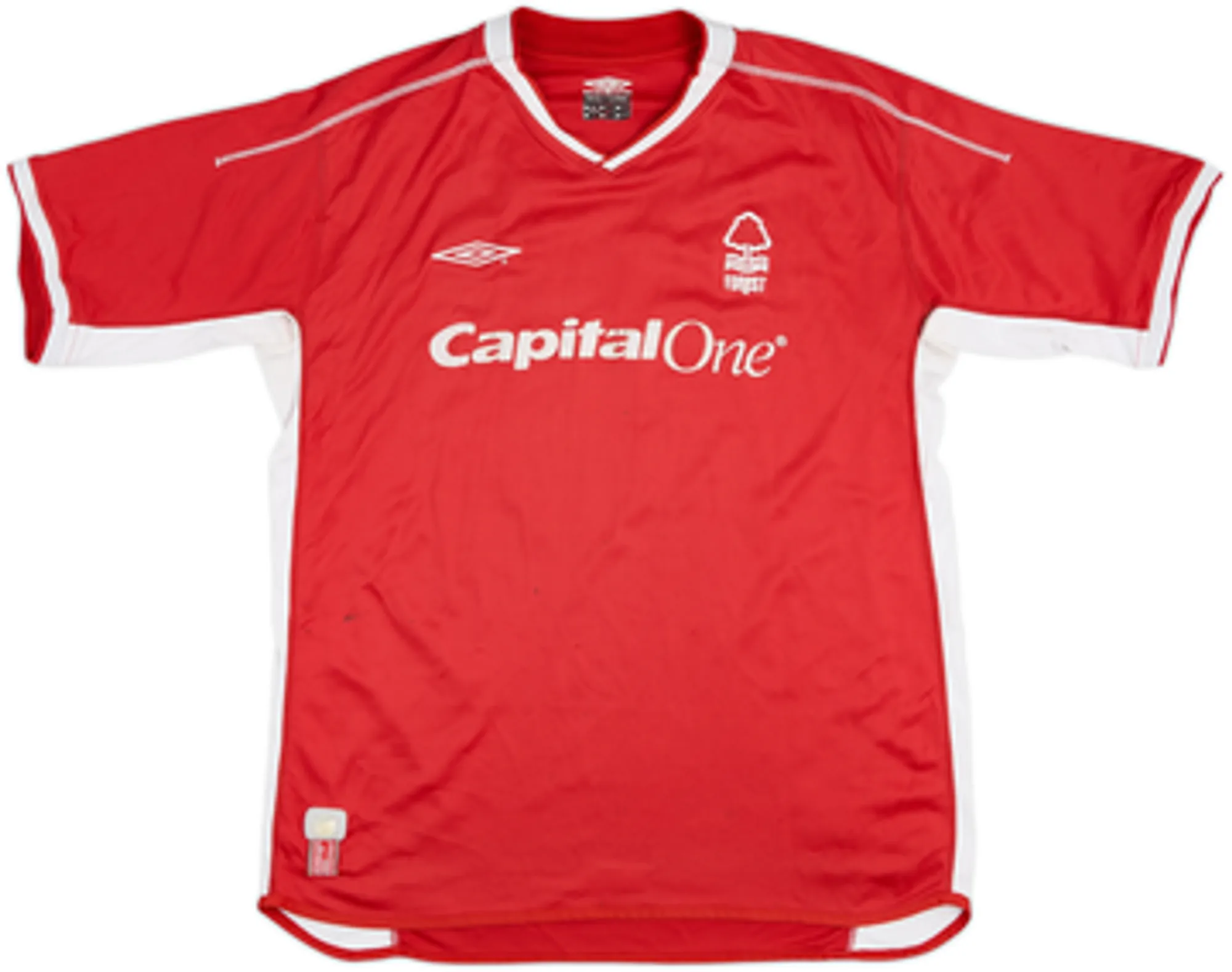 2003-04 Nottingham Forest Home Shirt Dawson #5 - 5/10 - (XL)