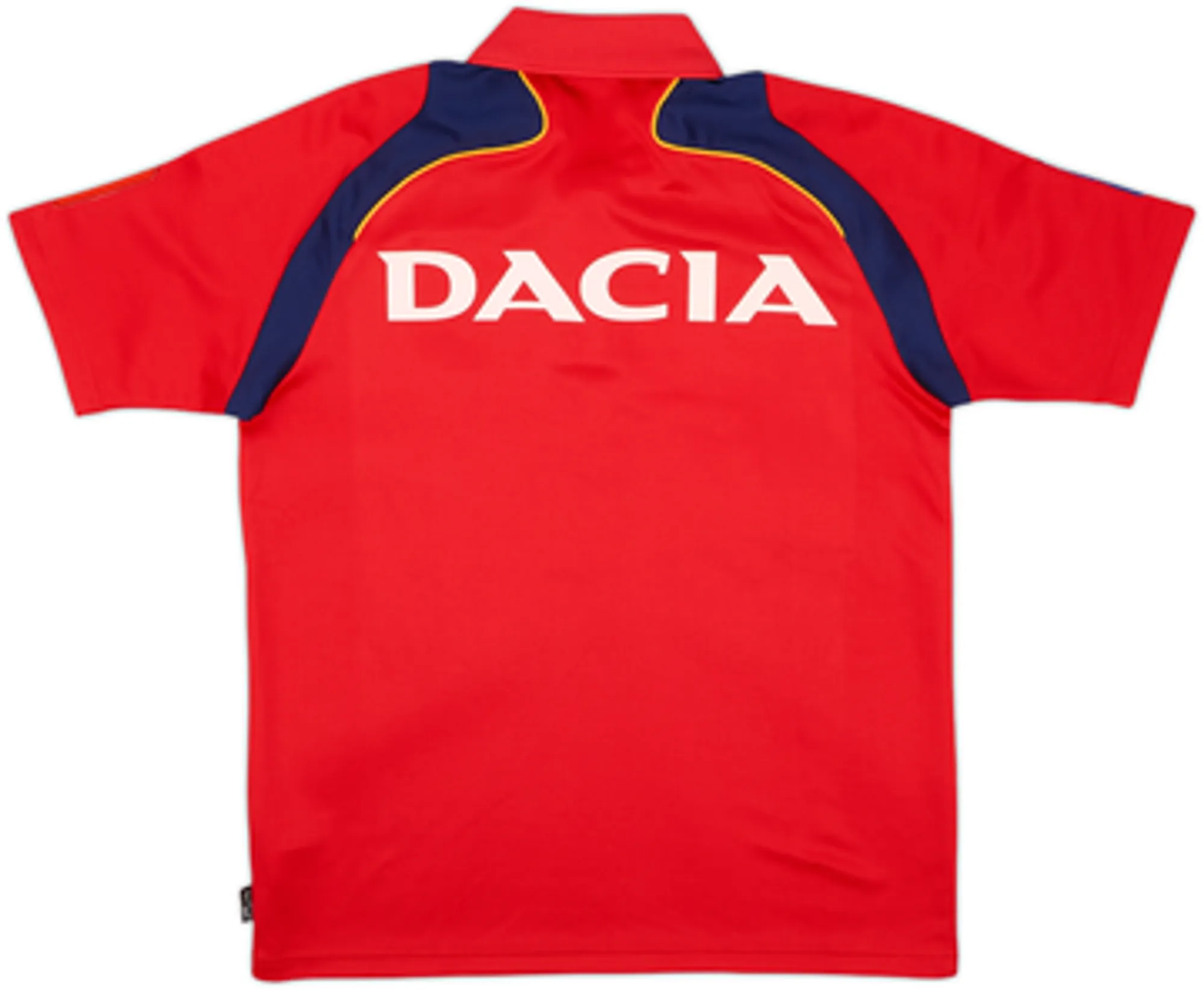 2007-08 Romania Player Issue adidas Polo Shirt - 8/10 - (M/L)