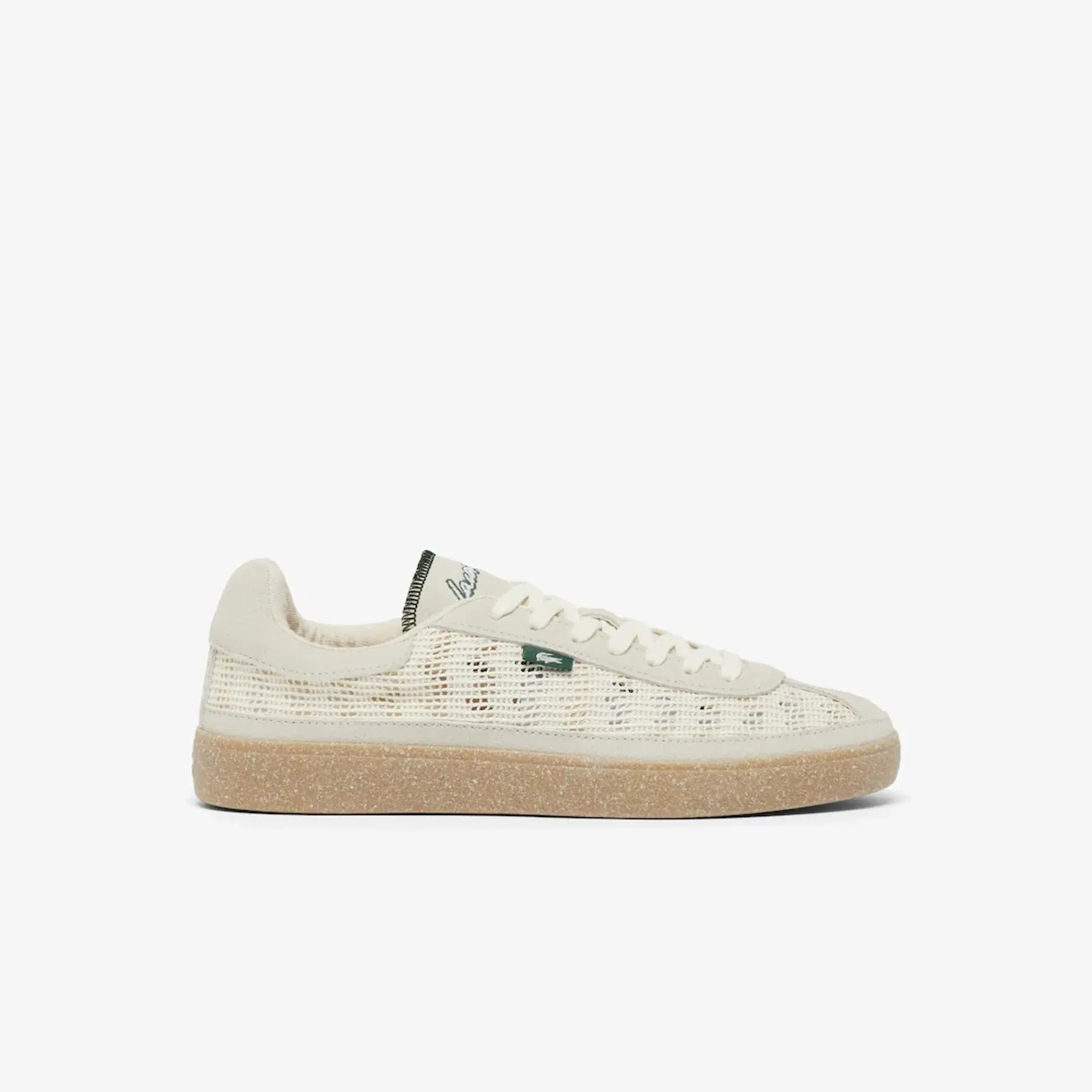 Lacoste Men's Baseshot Lite Sneakers - Off White & Light Tan