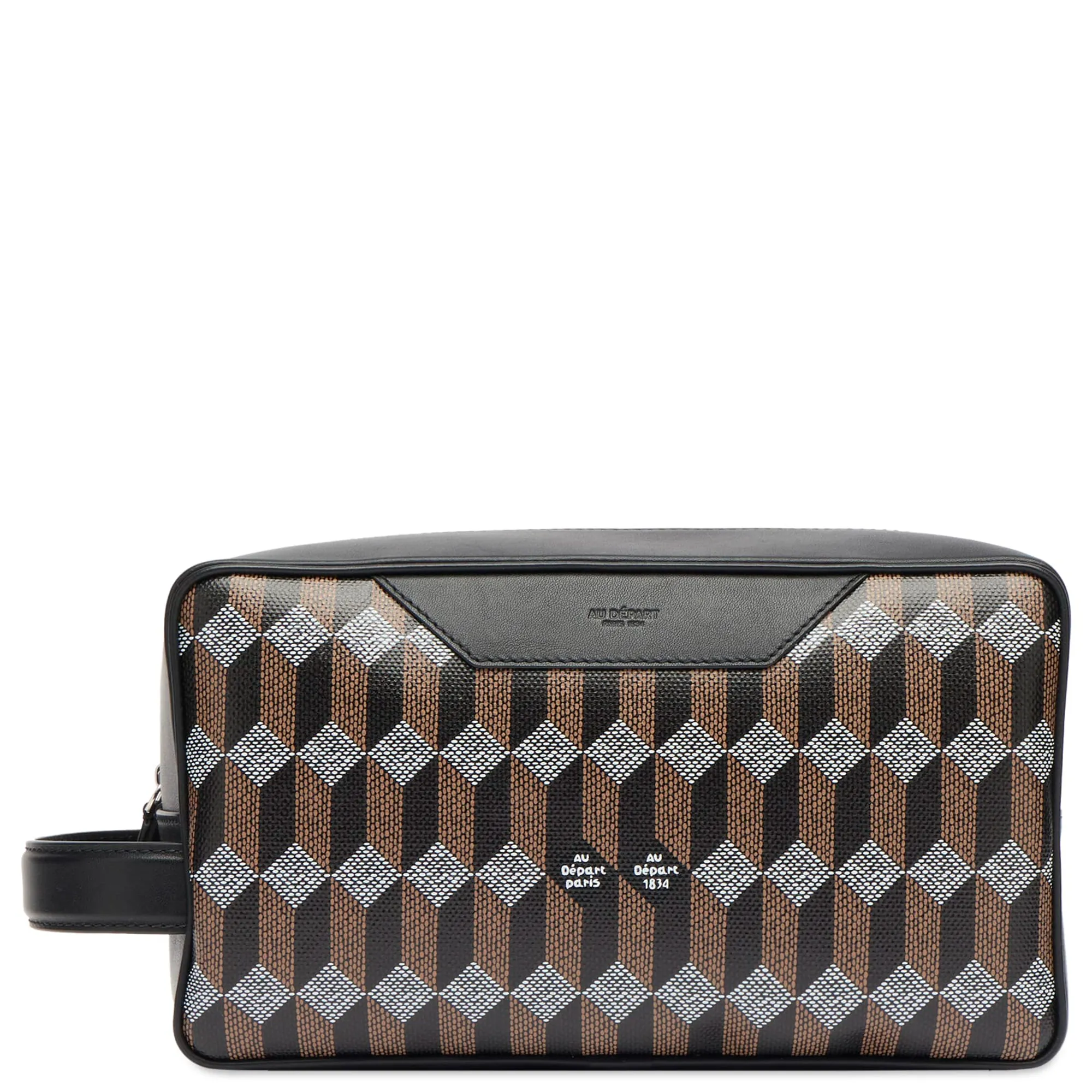 Au Départ Square Wash Bag 26 Black