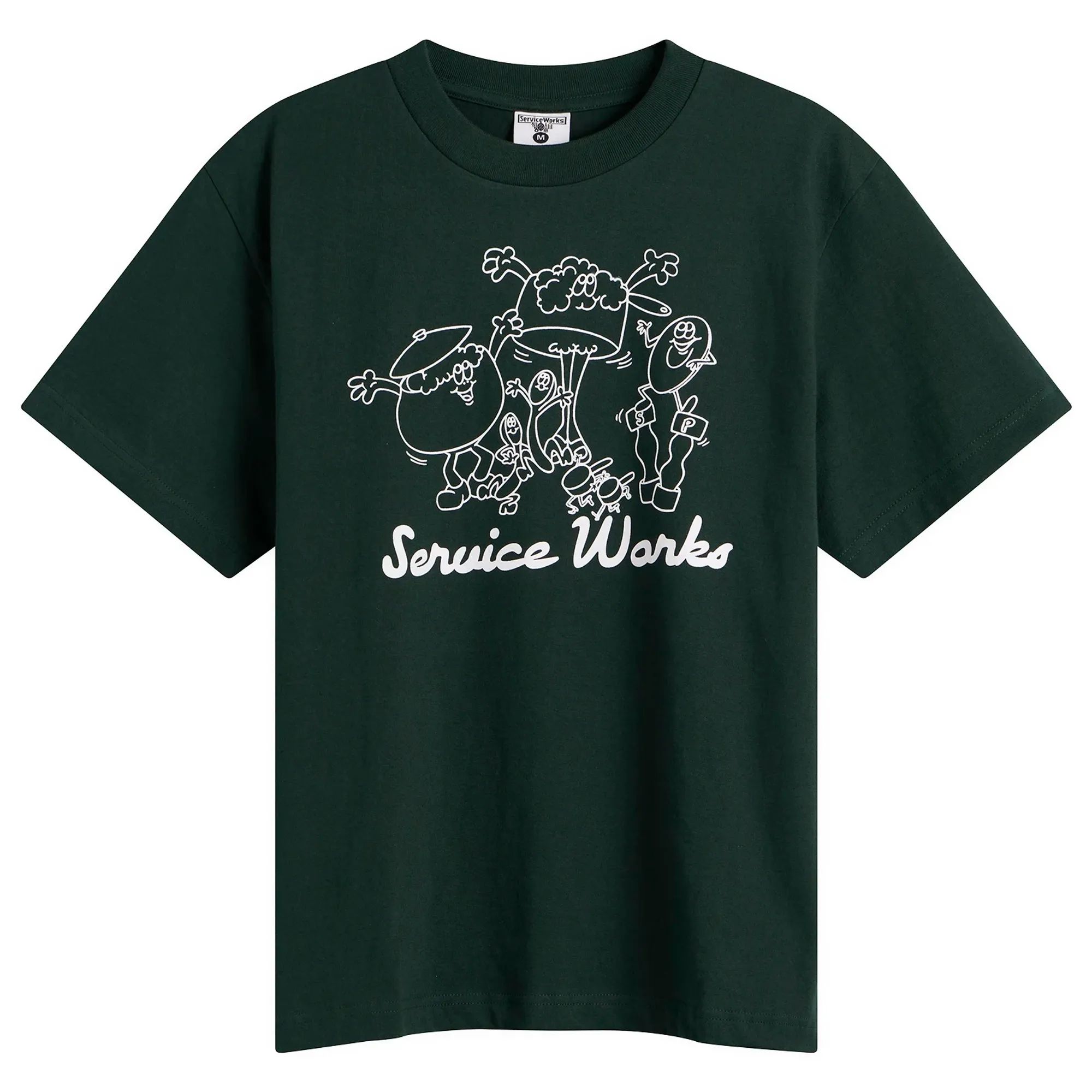Service Works Men's Pots & Pans T-Shirt Forest