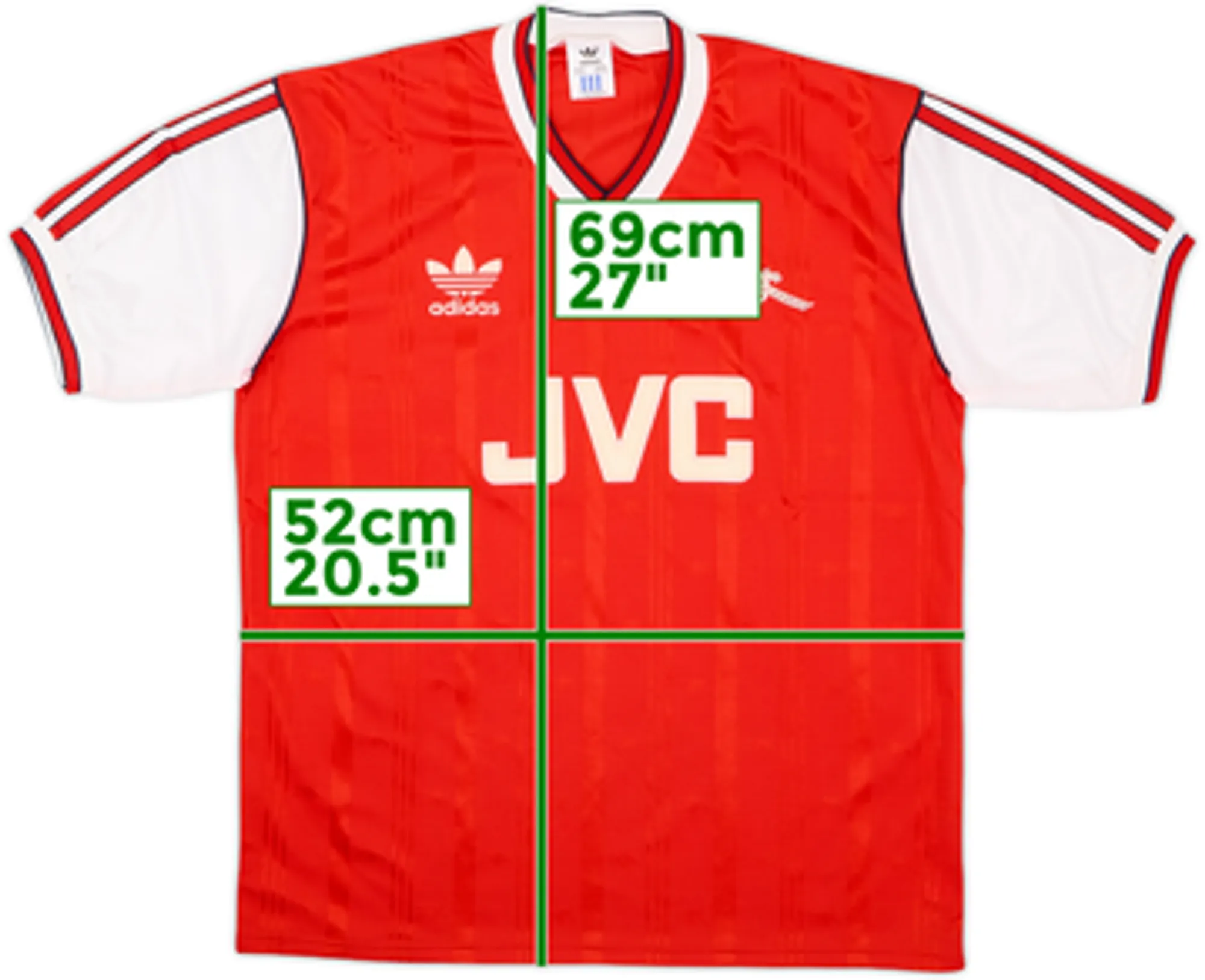 1986-88 Arsenal Home Shirt - 10/10 - (XL)