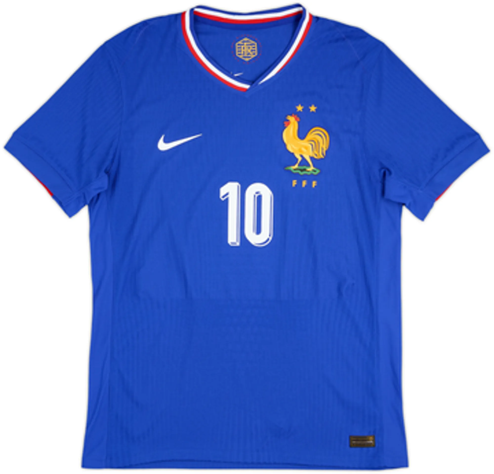 2024-26 France Home Shirt Mbappe #10 - 10/10 - (L)