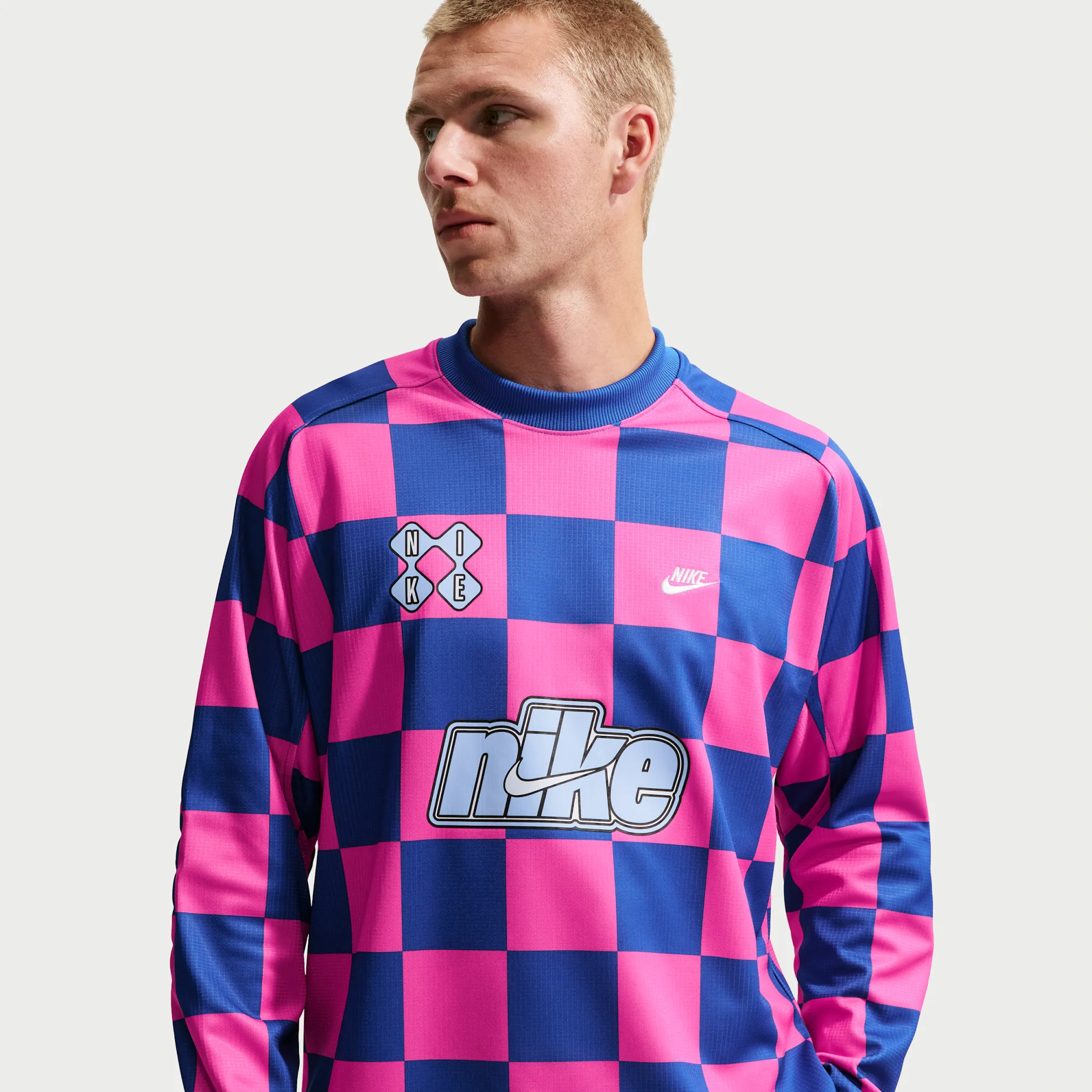 Nike Club Men's Goalie Top - Blue