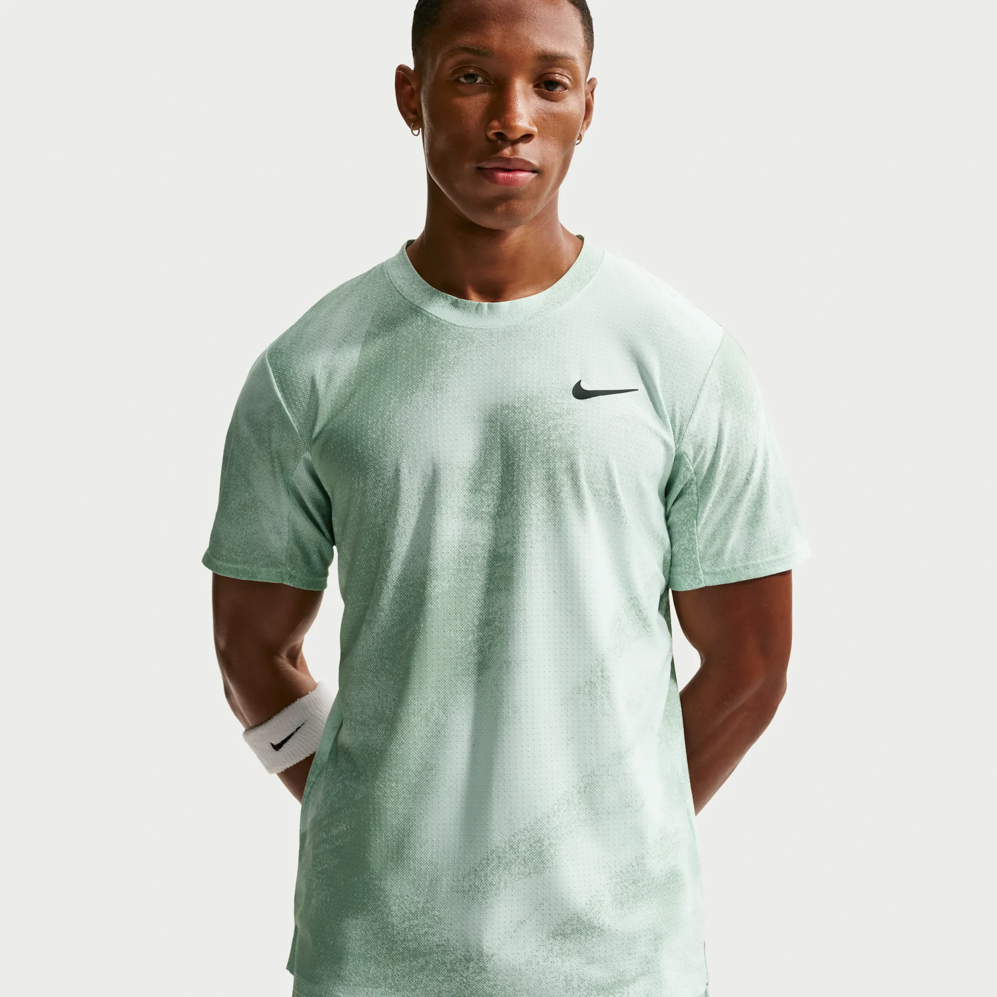 NikeCourt Slam Men's Dri-FIT ADV Tennis Top - Green