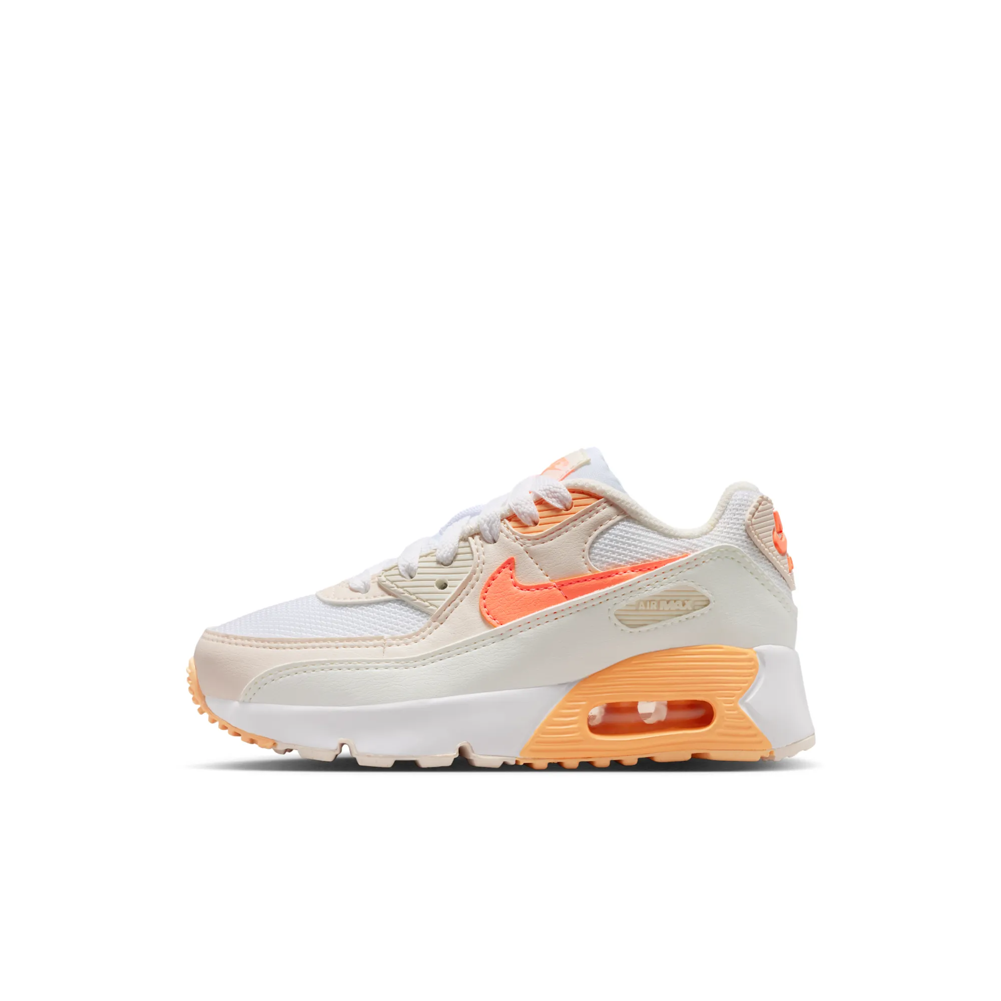 Nike Air Max 90 Younger Kids' Shoes - White