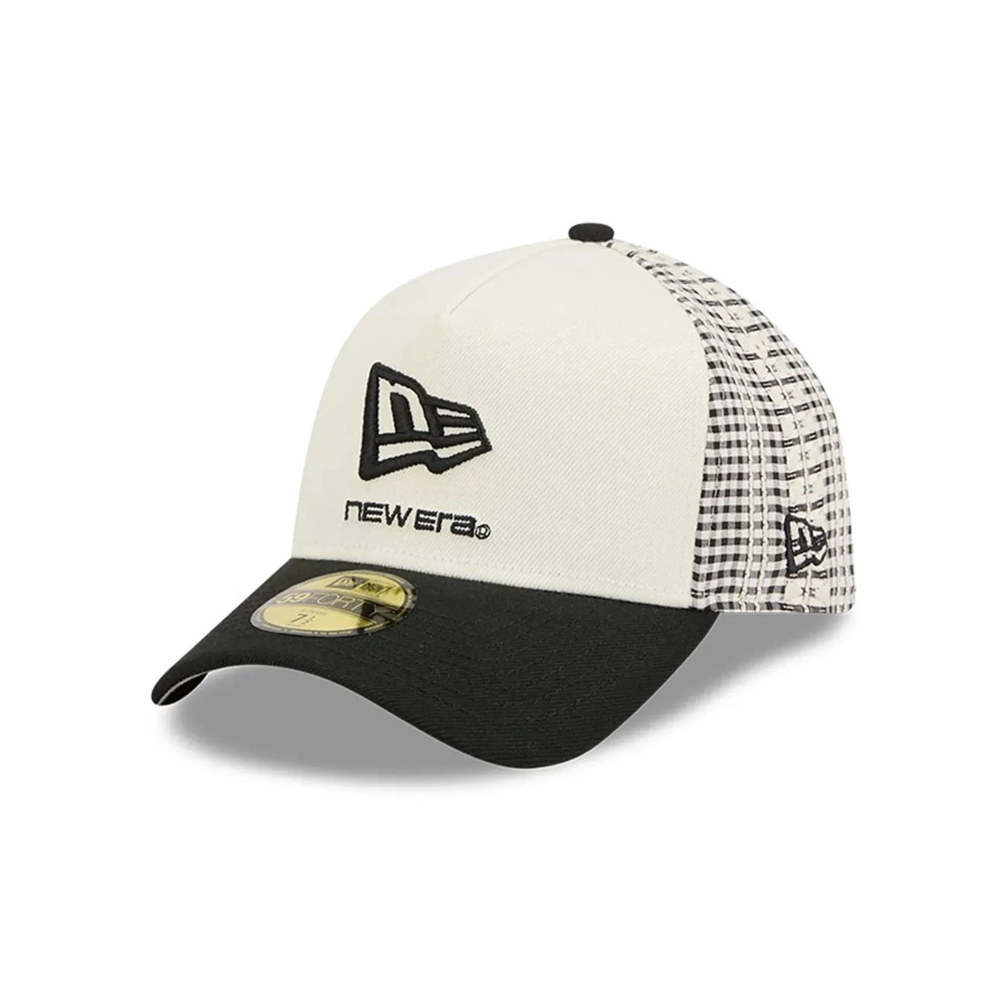 New Era Flag Cream 59FORTY A-Frame Fitted Cap adult unisex