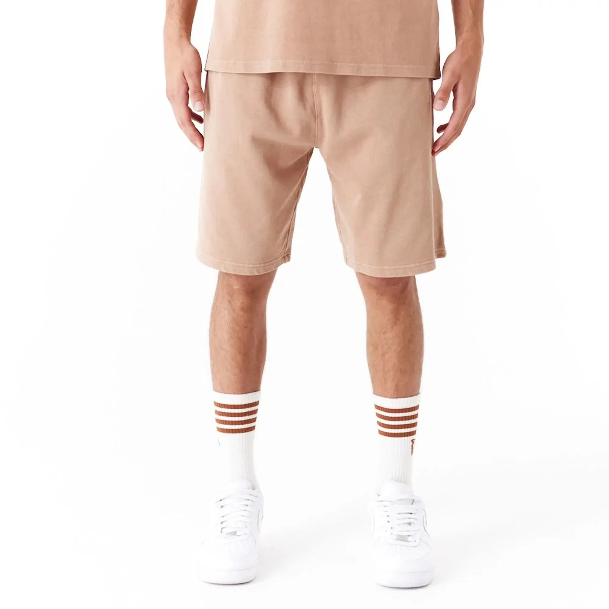 New Era Washed Orange Shorts adult unisex