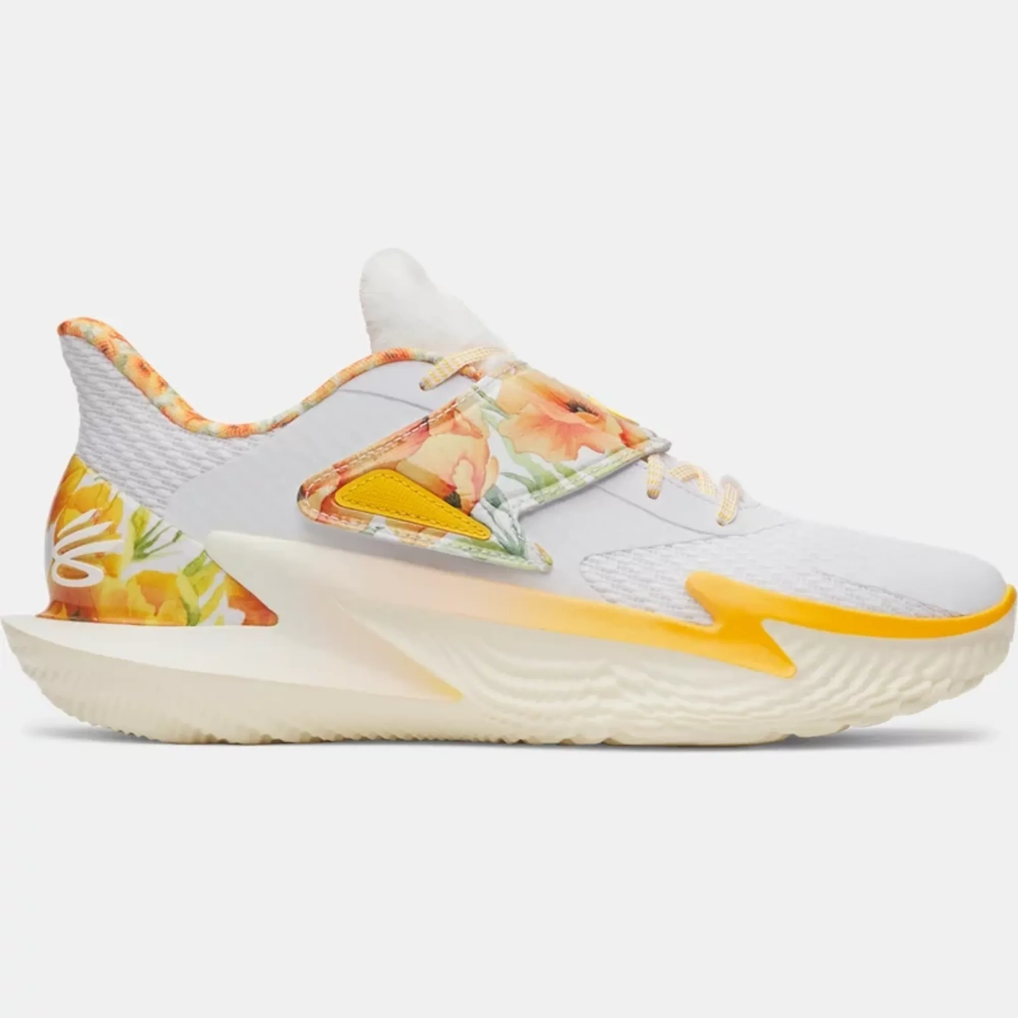 D. Fox 2 'Poppy' Unisex Basketball Shoes White / Campus Gold / White 9.5