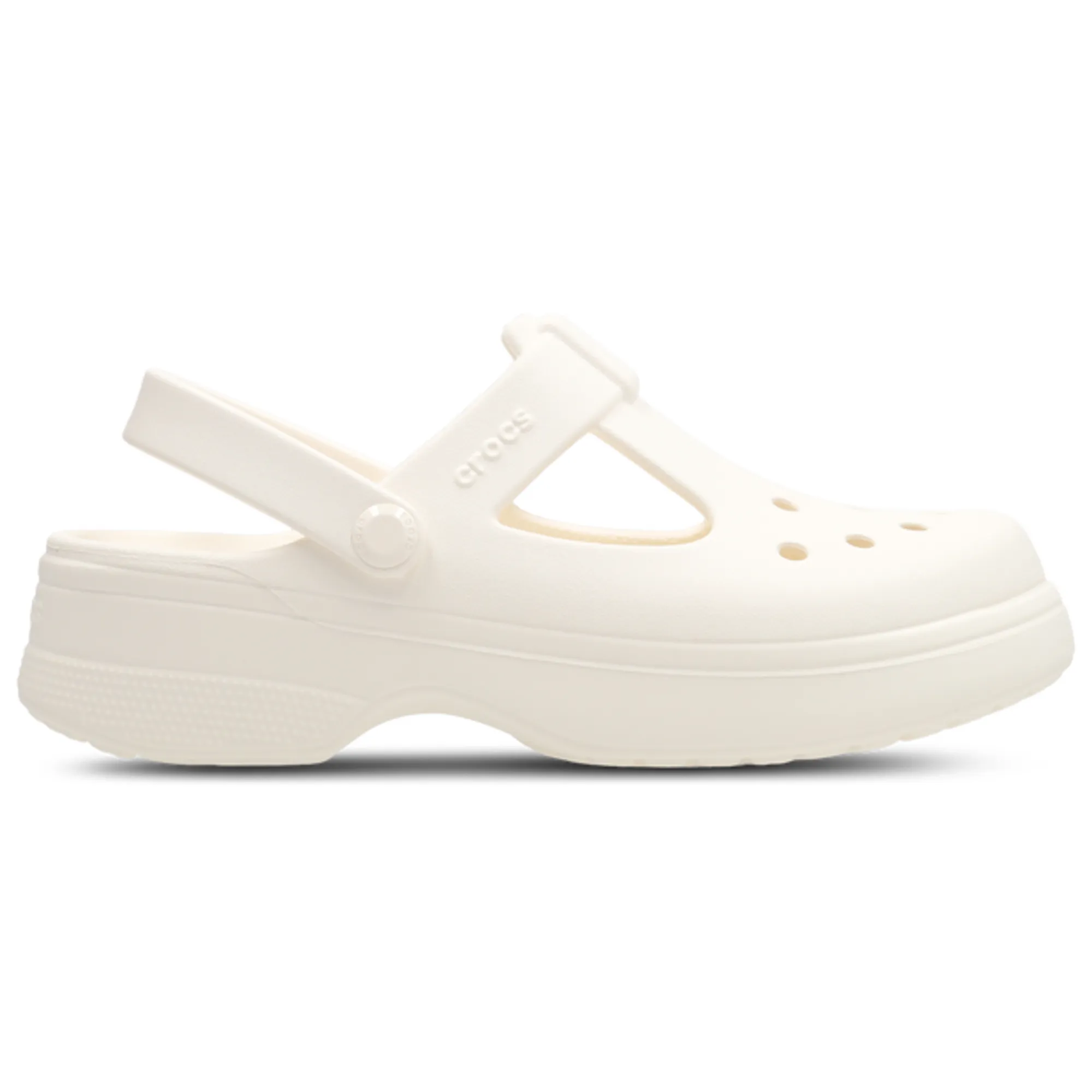 Crocs Classic|Clog|Classic Mary Jane Clog Kid's Sneakers - White