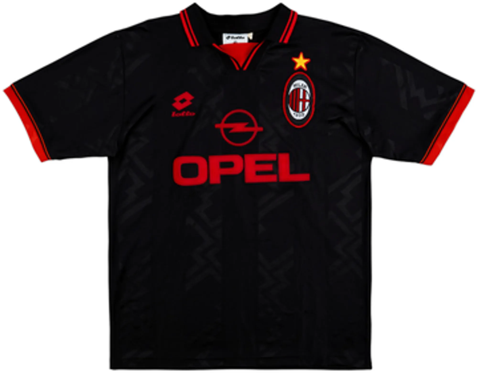 1996-97 AC Milan Third Shirt Weah #9 - 9/10 - (L)