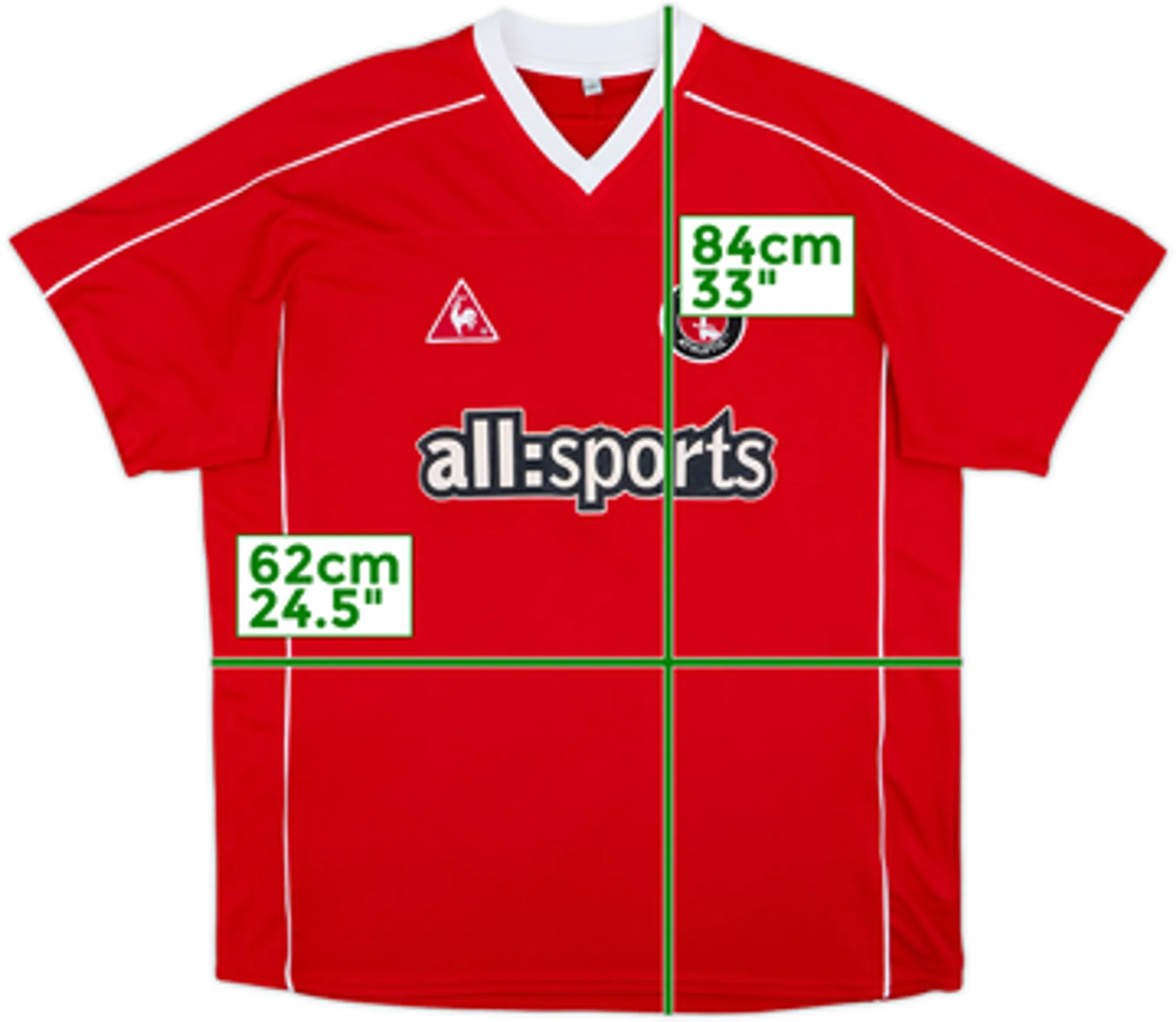 2002-03 Charlton Home Shirt - 9/10 - (XL)