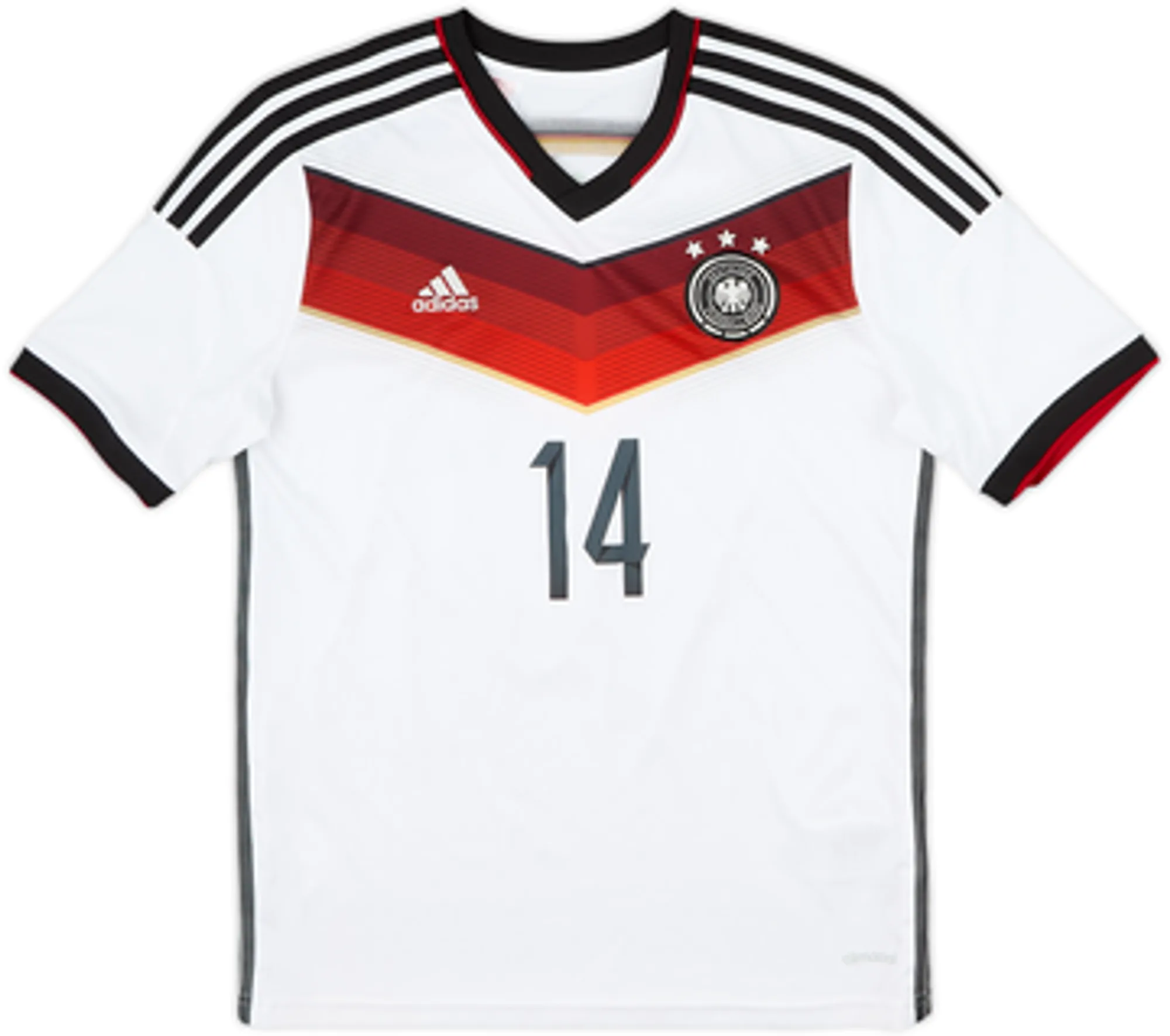 2014-15 Germany Home Shirt Gundogan #14 - 7/10 - (L.Boys)