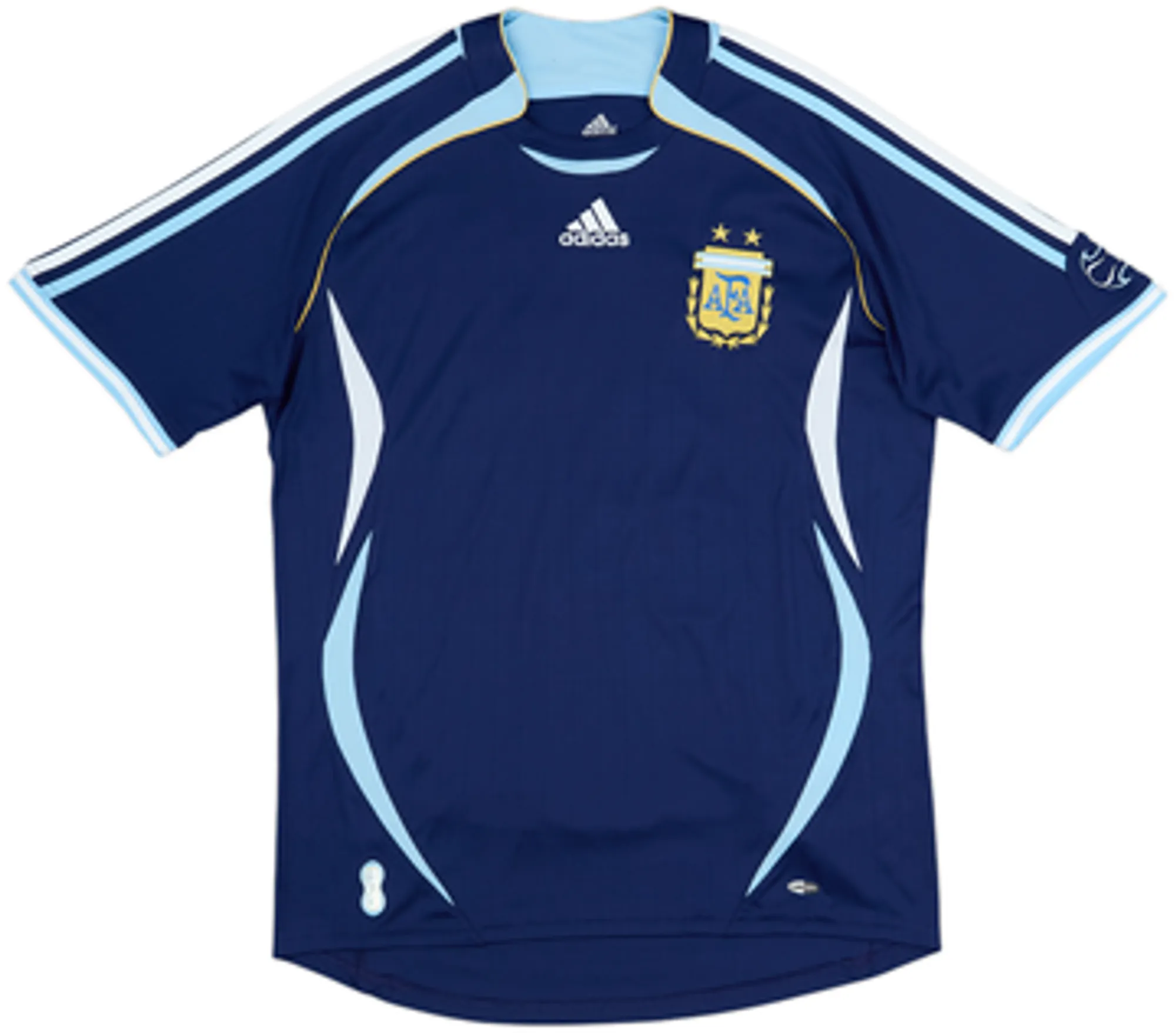 2006-07 Argentina Away Shirt Riquelme #10 - 6/10 - (M)