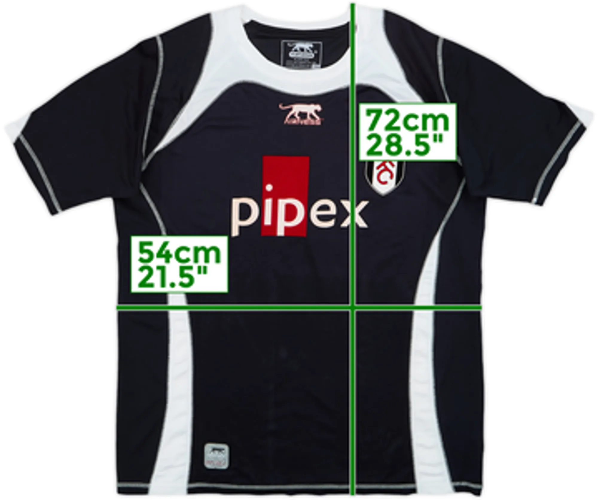 2006-07 Fulham Away Shirt - 7/10 - (XXL)